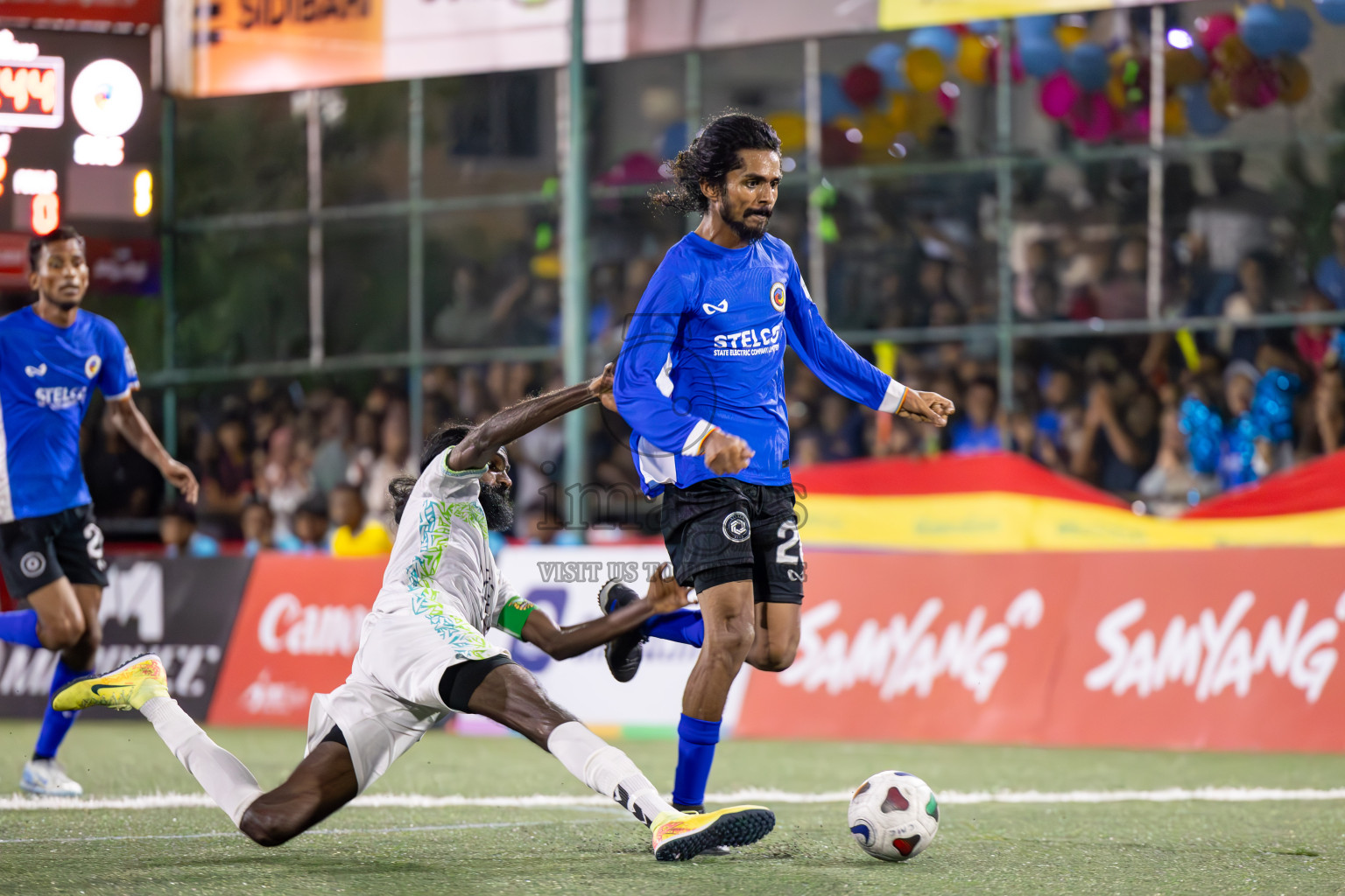 WAMCO vs STELCO in Semi Finals of Club Maldives Cup 2024 held in Rehendi Futsal Ground, Hulhumale', Maldives on Monday, 14th October 2024. Photos: Ismail Thoriq / images.mv