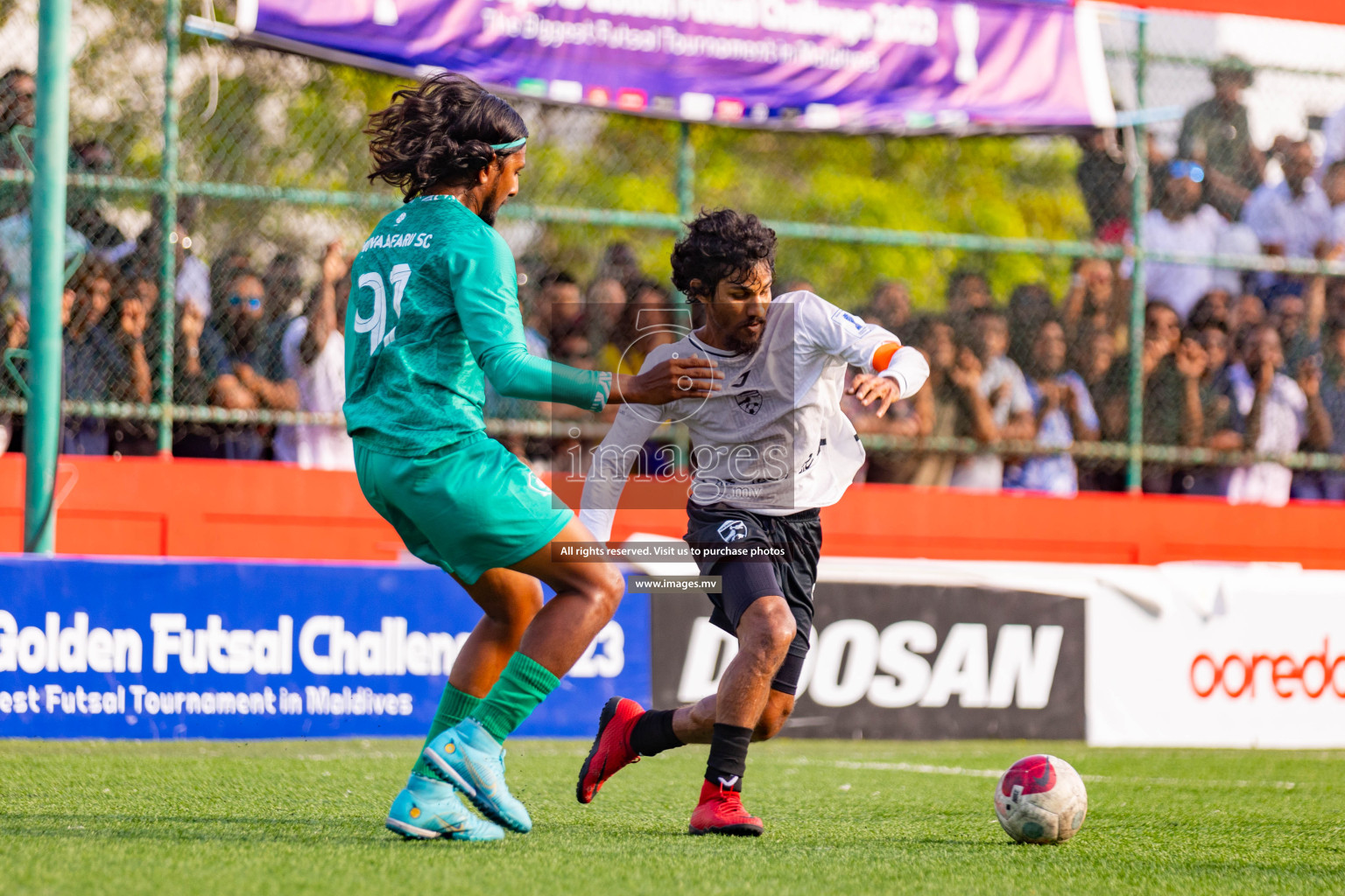 Matchday 21 of Golden Futsal Challenge 2023 on 25 February 2023 in Hulhumale, Male, Maldives