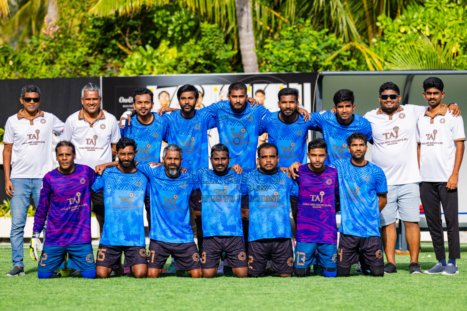 Taj Coral Reef Resorts vs One&Only Reethi Rah in Resort League 2025 (North Male Zone) day 9 was held on Thursday, 11th September 2025 in One And Only Reethi Rah Maldives Resort, Photos: Areef Adam / images.mv