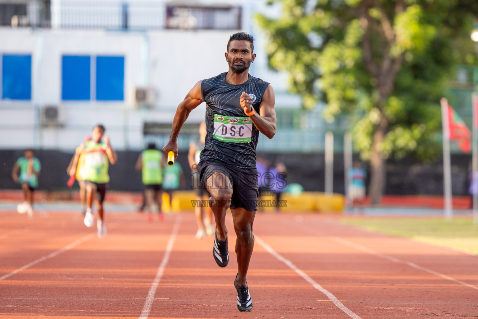 Day 3 of 33rd National Athletics Championship was held in Ekuveni Track at Male', Maldives on Saturday, 7th September 2024. Photos: Suaadh Abdul Sattar / images.mv