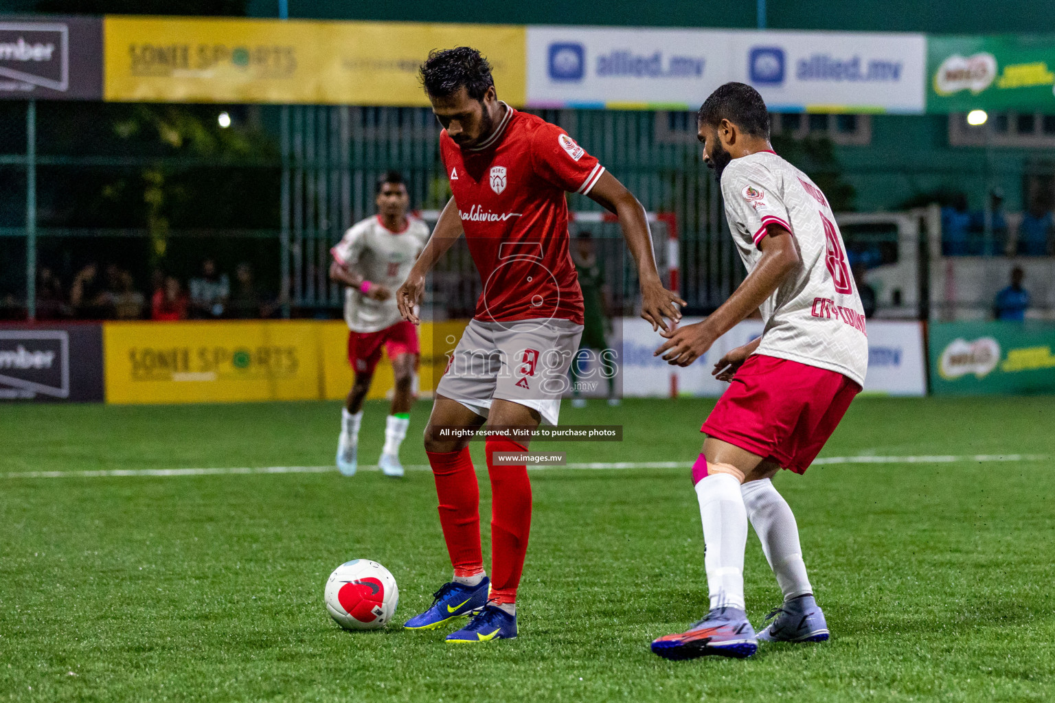 Team MCC vs Maldivian in Club Maldives Cup 2022 was held in Hulhumale', Maldives on Thursday, 13th October 2022. Photos: Ismail Thoriq/ images.mv