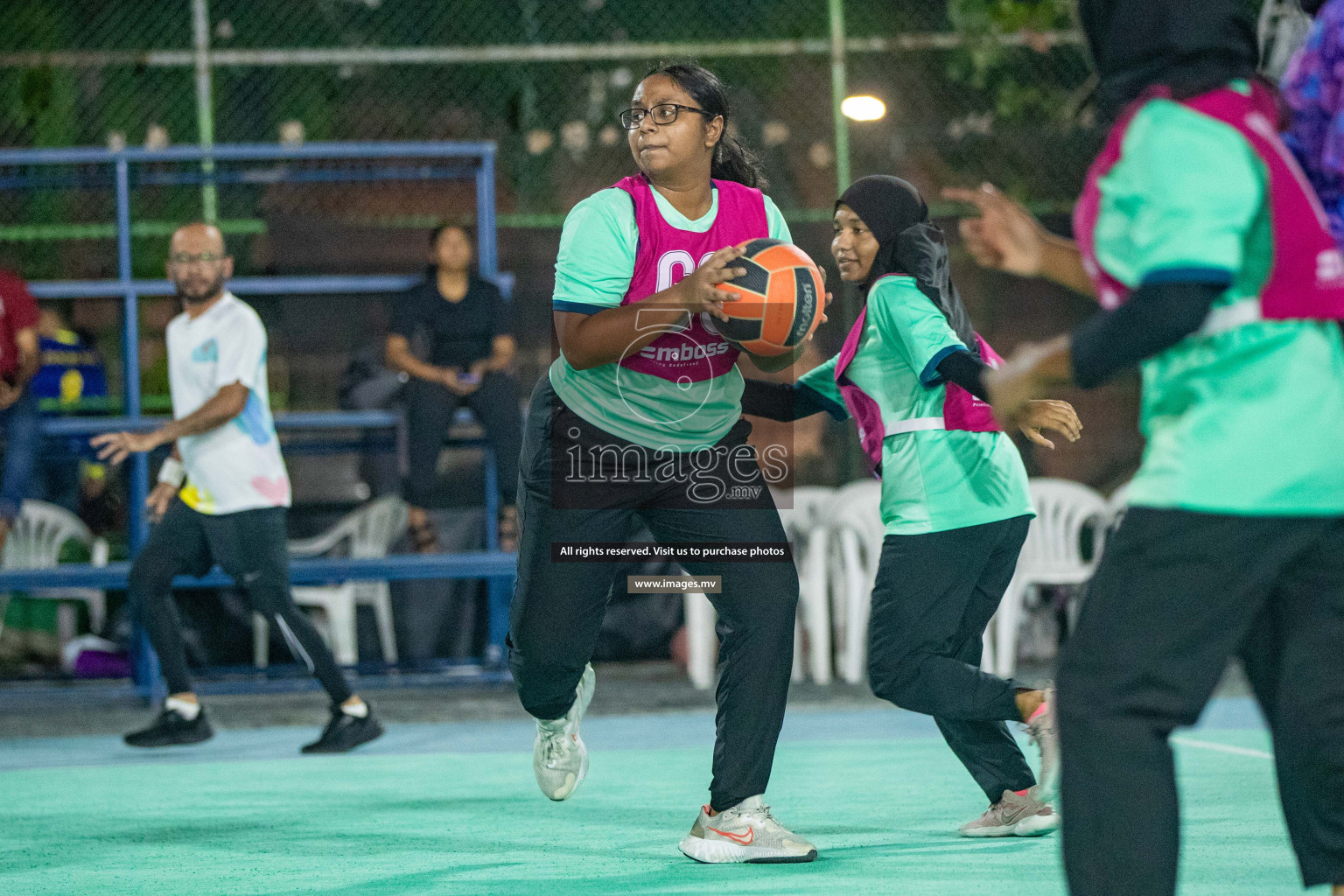 Day 2 of 20th Milo National Netball Tournament 2023, held in Synthetic Netball Court, Male', Maldives on 30th May 2023 Photos: Nausham Waheed/ Images.mv