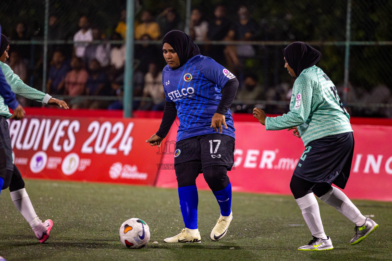 STELCO RECREATION CLUB vs TEAM DHARUMAVANTHA in Eighteen Thirty 2024 held in Rehendi Futsal Ground, Hulhumale', Maldives on Thursday, 5th September 2024. 
Photos: Hassan Simah / images.mv