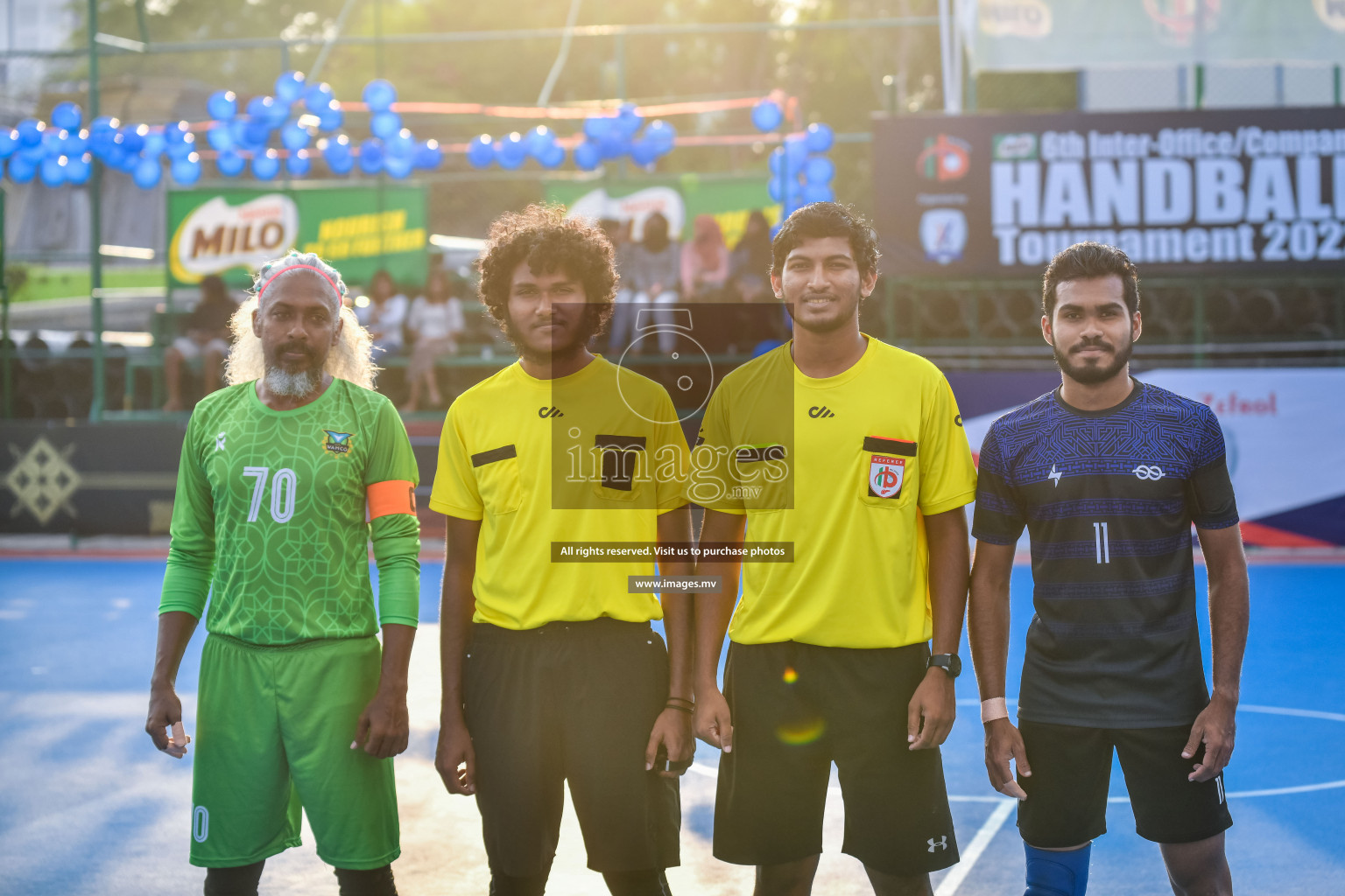 Day 11 of Milo 6th Inter Office Handball Tournament 2022 - Photos by Nausham Waheed