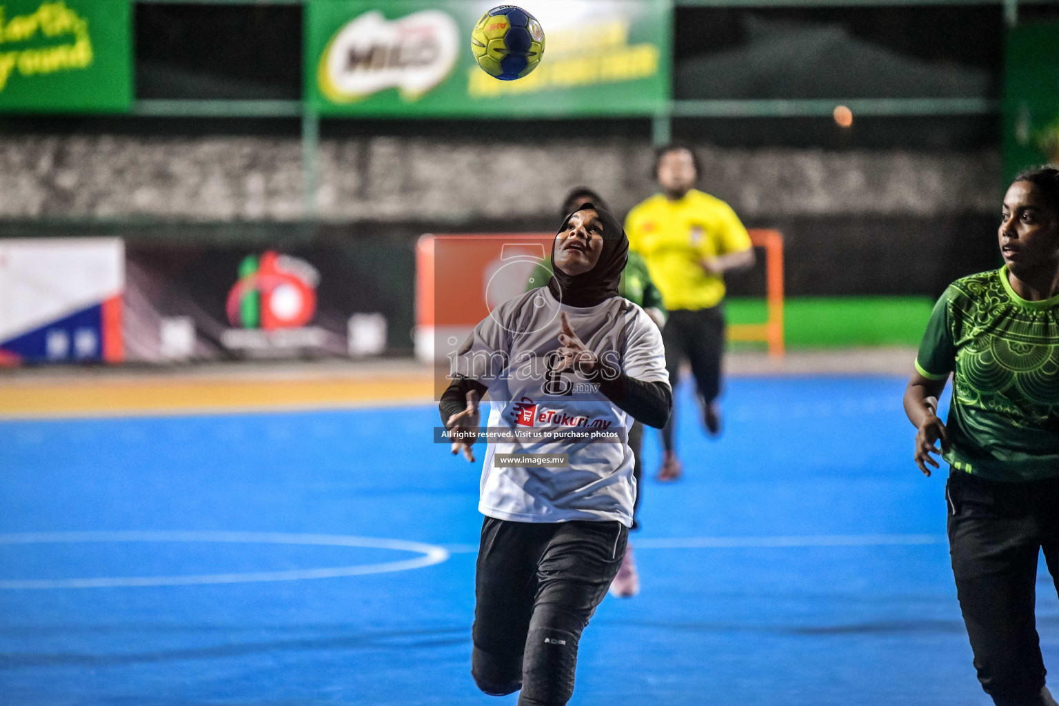 Day 5 of Milo 6th Inter Office Handball Tournament 2022 - Photos by Nausham Waheed