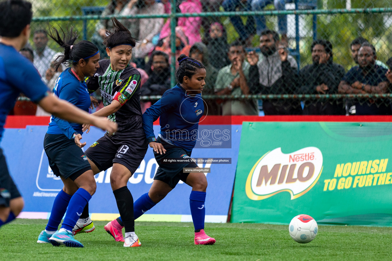 WAMCO vs Team Fenaka in Eighteen Thirty Women's Futsal Fiesta 2022 was held in Hulhumale', Maldives on Friday, 14th October 2022. Photos: Hassan Simah / images.mv