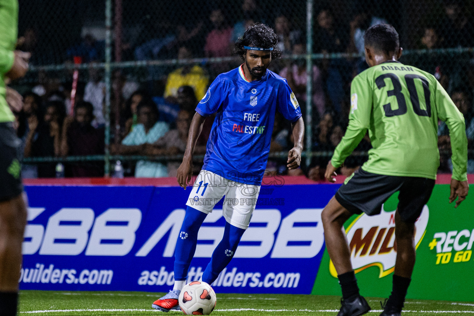 TEAM NAIVAADHOO vs TEAM KAASHIDHOO in Kings Cup of Club Maldives Cup 2025 held in Rehendi Futsal Ground, Hulhumale', Maldives on Wednesday, 3rd September 2025. Photos: Areef, Yasna / images.mv