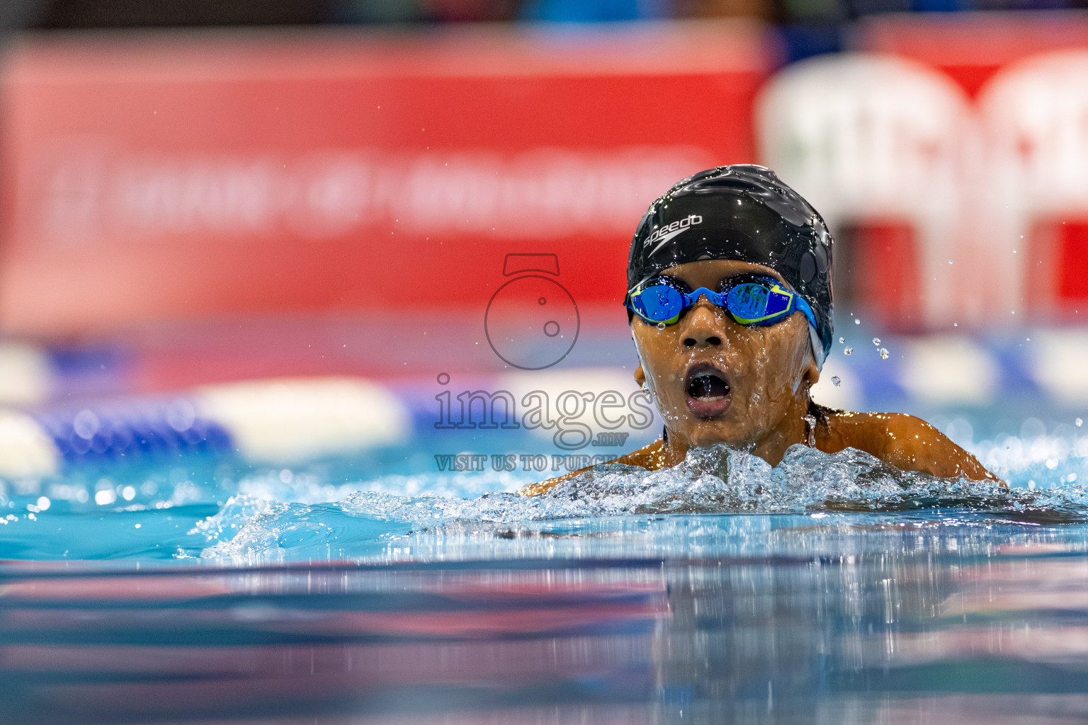 Day 4 of BML 6th National Kids Swimming Kids Festival 2025 held in Hulhumale', Maldives on Thursday, 6th November 2024. Photos: Hassan Simah / images.mv
