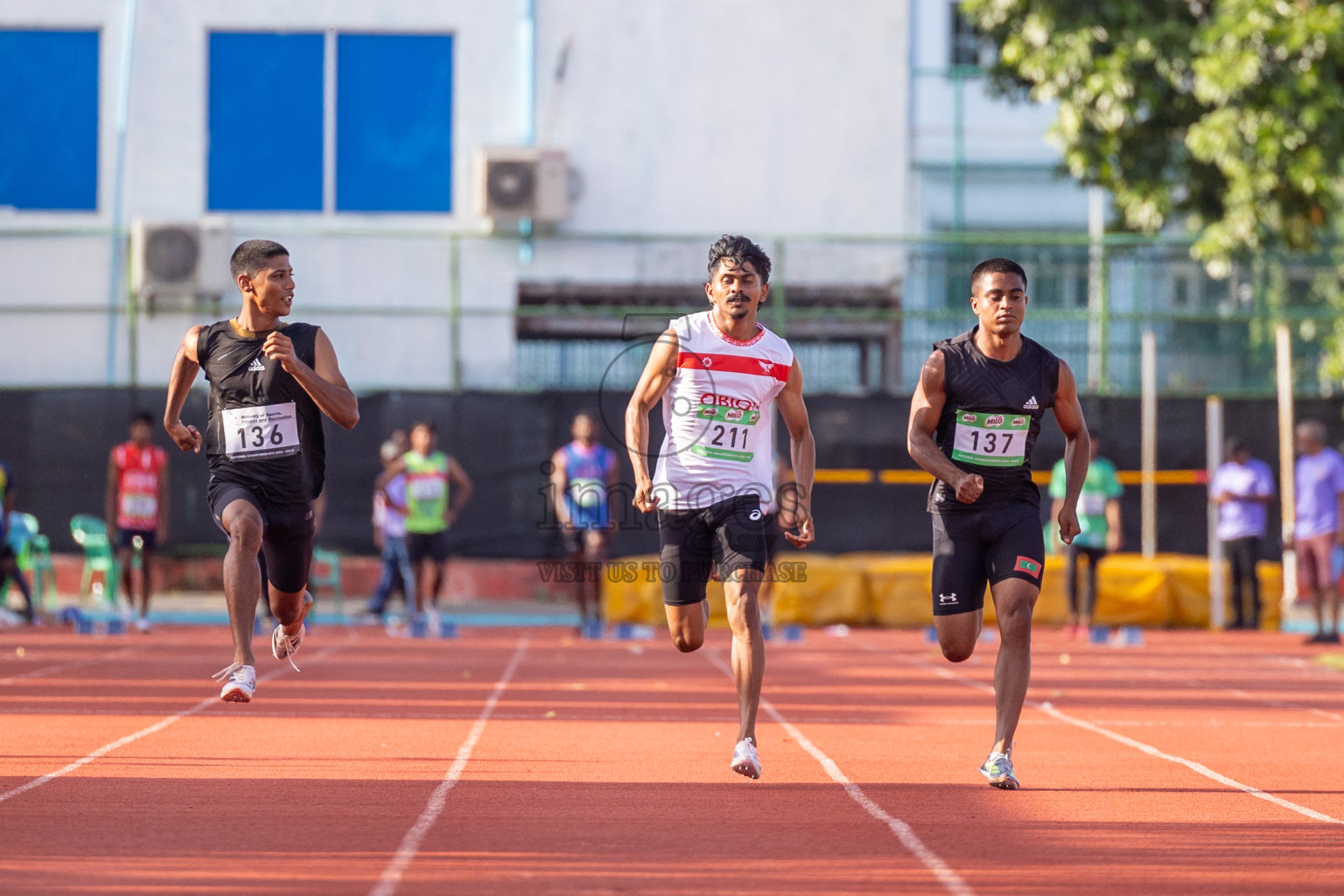 Day 1 of 33rd National Athletics Championship was held in Ekuveni Track at Male', Maldives on Thursday, 5th September 2024. Photos: Shuu Abdul Sattar / images.mv