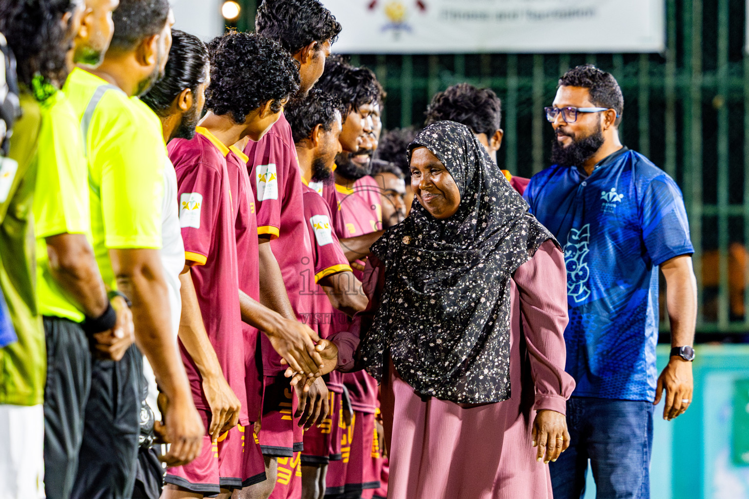 Comienzo fc vs The dee ess kay in Day 1 of Laamehi Dhiggaru Ekuveri Futsal Challenge 2025 was held on Thursday, 24th July 2025, at Dhiggaru Futsal Ground, Dhiggaru, Maldives Photos: Nausham Waheed / images.mv