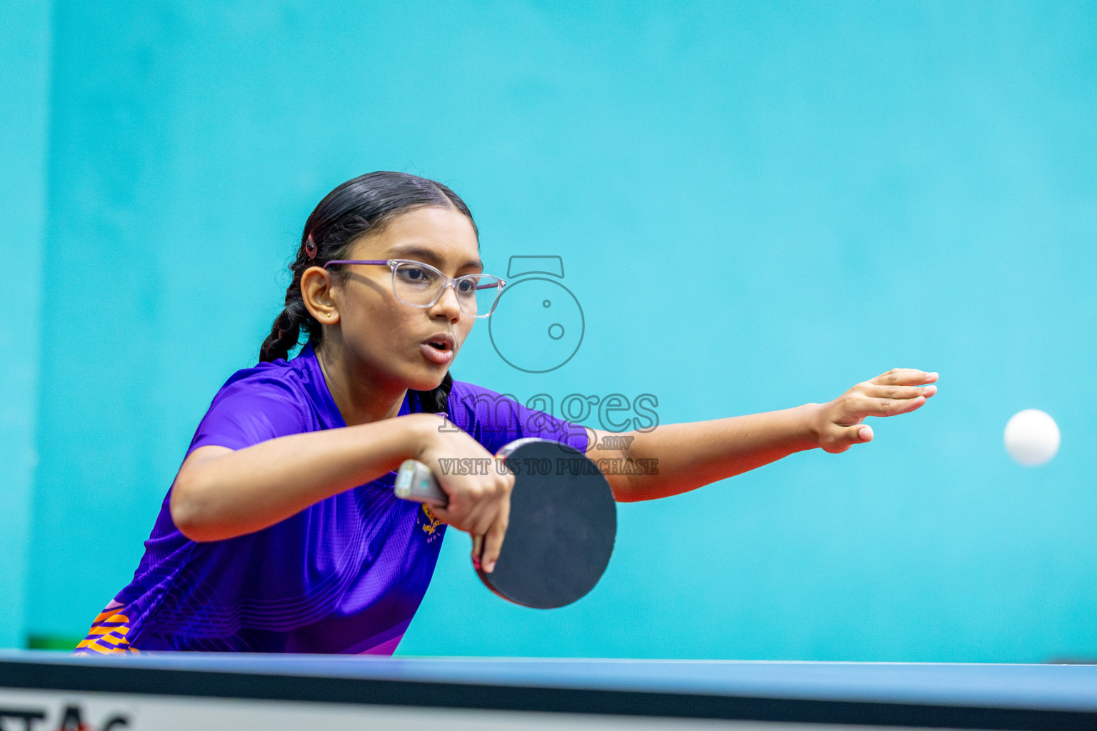 Day 2 of Interschool Table Tennis Tournament 2025 held at Male' TT Hall, Male', Maldives on Thursday, 15th May 2025. Photos By: Ismail Thoriq / images.mv