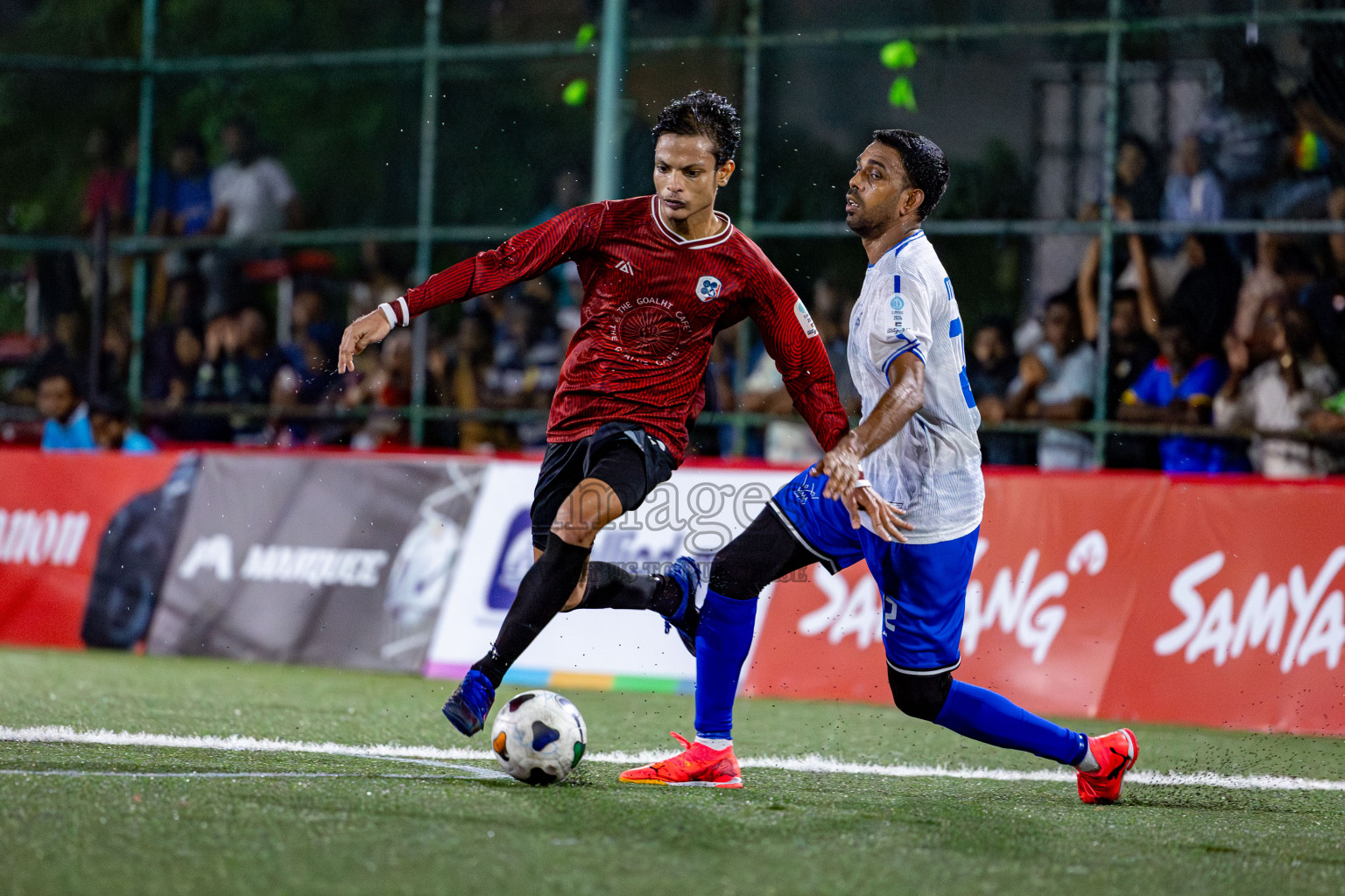 TEAM MMA vs CLUB 220 in the Semi-finals of Club Maldives Classic 2024 held in Rehendi Futsal Ground, Hulhumale', Maldives on Tuesday, 19th September 2024. 
Photos: Nausham Waheed / images.mv