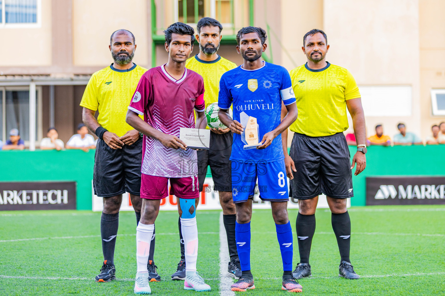 Sun Siyam Olhuveli vs Velassaru in Resort League 2025 (South Male Zone) day 11 was held on Thursday, 9th October 2025 in Crossroads's Maldives, Photos: Areef Adam / images.mv