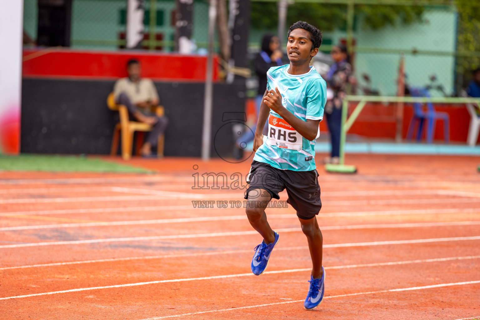 Day 6 of Inter-school Athletics Championship 2025 held in Ekuveni Synthetic Track, Male', Maldives on Sunday, 12th October 2025. Photos by: Ismail Thoriq / Images.mv