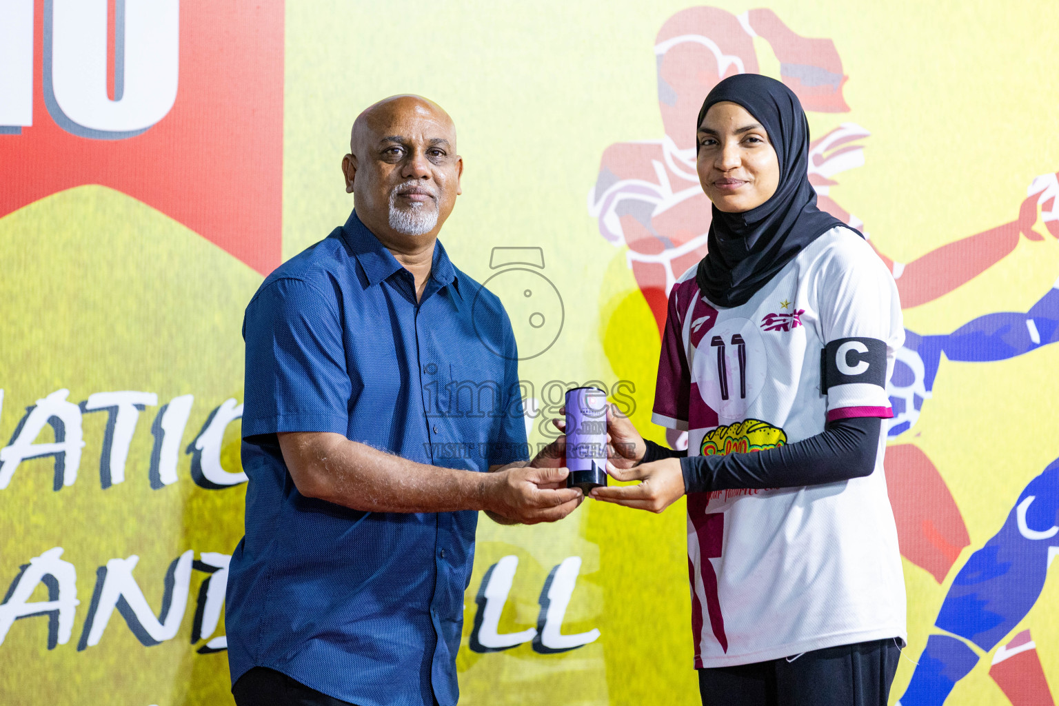 Division one Final 10th National Handball Tournament 2023, held in Handball ground, Male', Maldives on Saturday, 13th January 2023 Photos: Nausham Waheed/ Images.mv