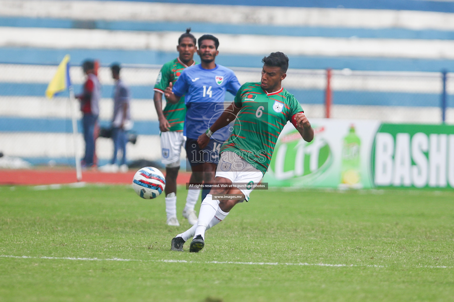 Bangladesh vs Maldives in SAFF Championship 2023 held in Sree Kanteerava Stadium, Bengaluru, India, on Saturday, 25th June 2023. Photos: Nausham Waheed, Hassan Simah / images.mv