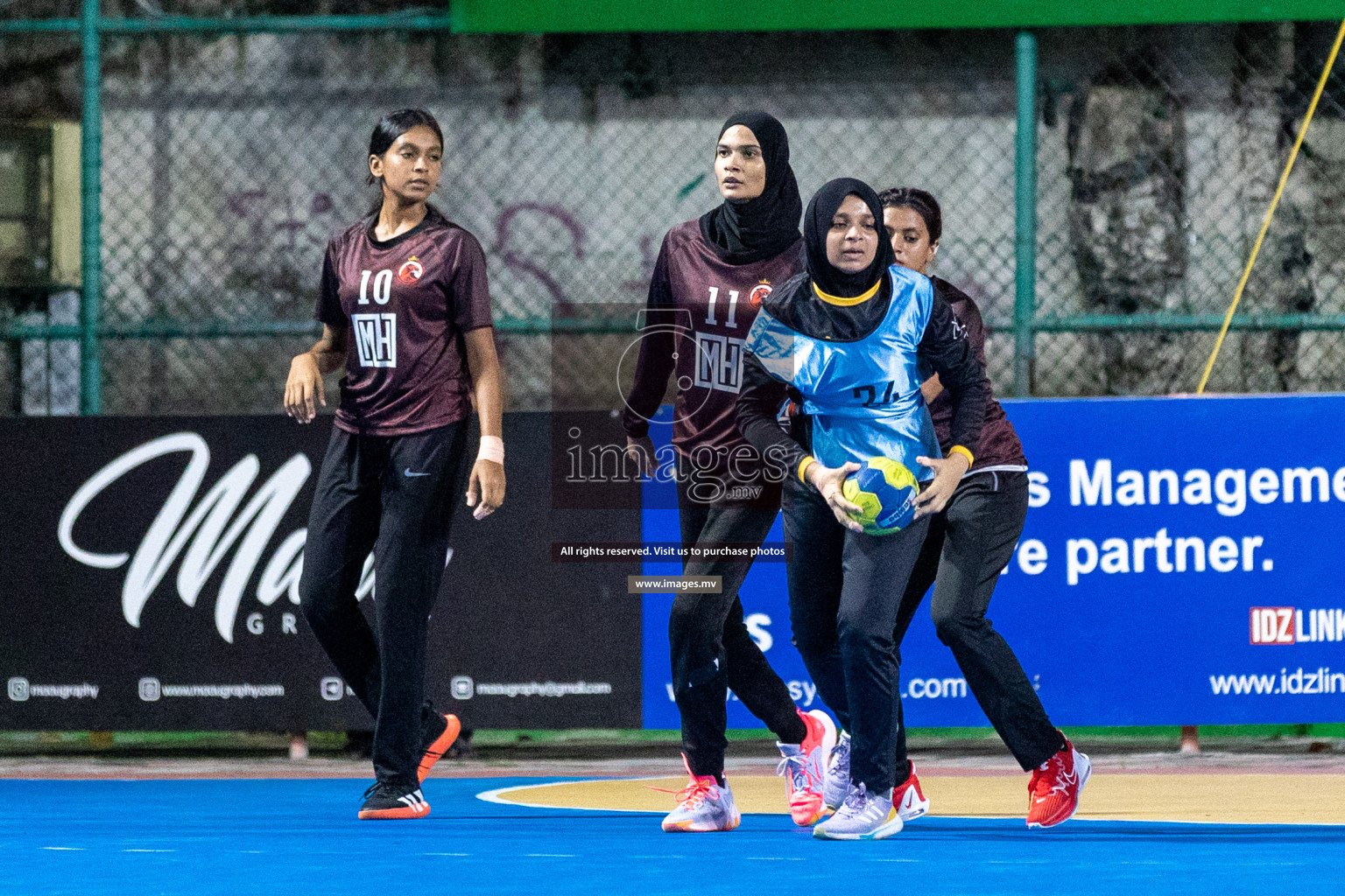 Day 11 of 6th MILO Handball Maldives Championship 2023, held in Handball ground, Male', Maldives on 30th May 2023 Photos: Shuu / Images.mv