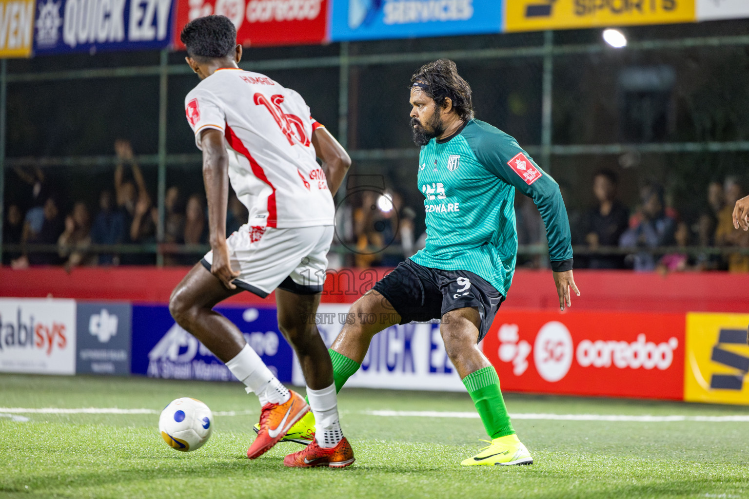 HA. Maarandhoo vs HA. Kelaa in Day 1 of Golden Futsal Challenge 2025 on Sunday, 5th January 2025, in Hulhumale', Maldives 
Photos: Nausham Waheed / images.mv