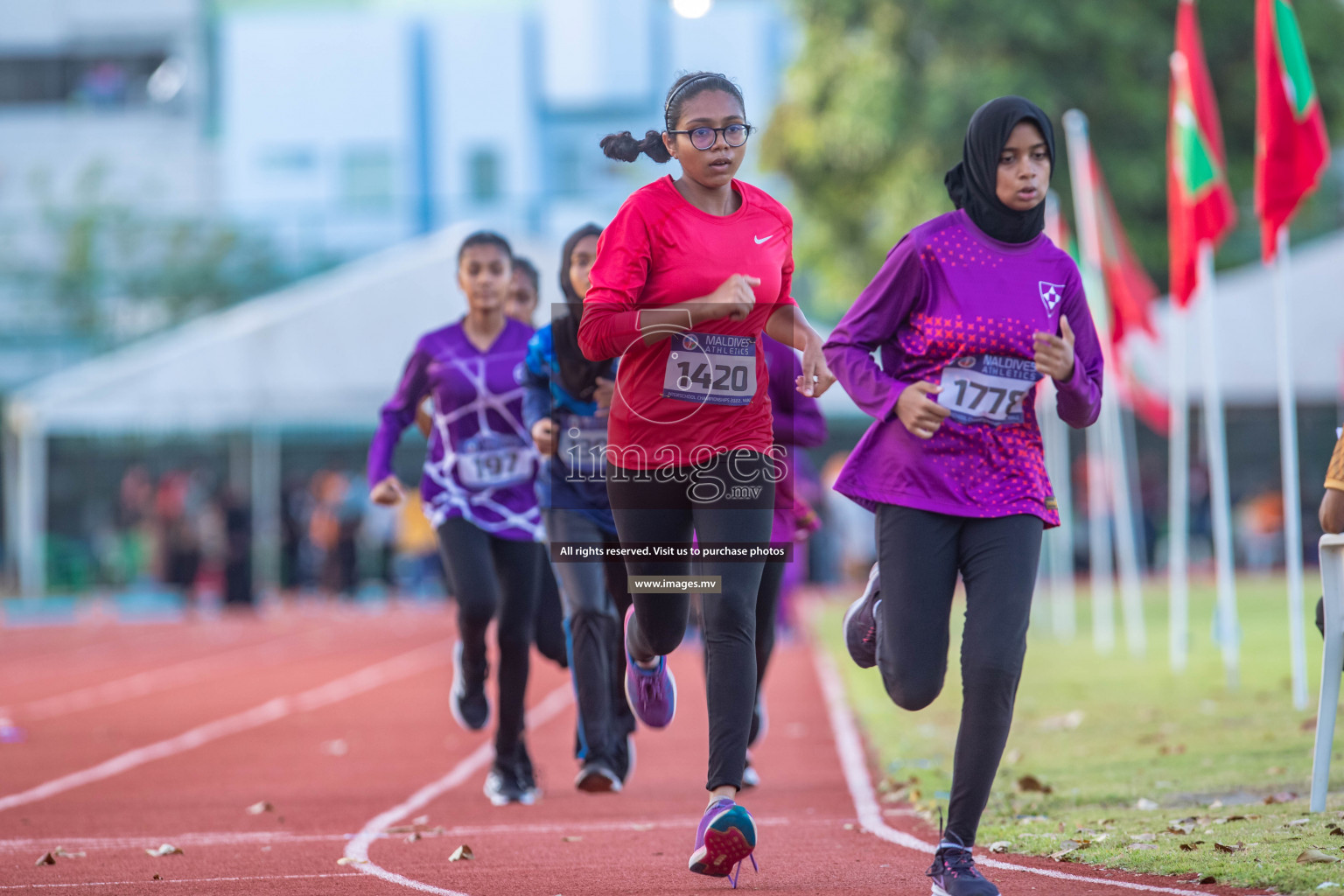 Day 1 of Inter-School Athletics Championship held in Male', Maldives on 22nd May 2022. Photos by: Nausham Waheed / images.mv