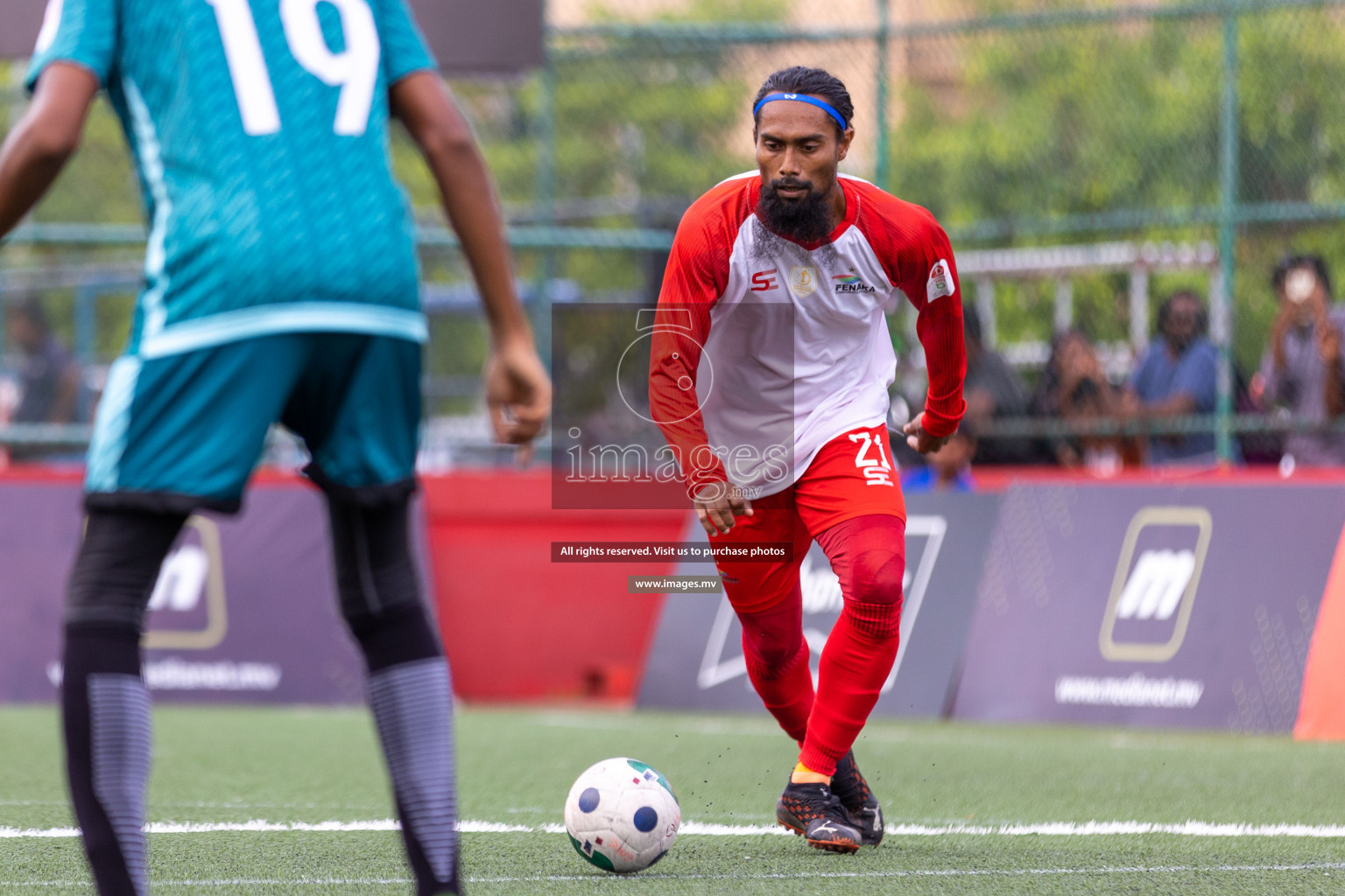 Team Fenaka vs Crossroads Maldives in Club Maldives Cup 2023 held in Hulhumale, Maldives, on Sunday, 30th July 2023
Photos: Ismail Thoriq / images.mv