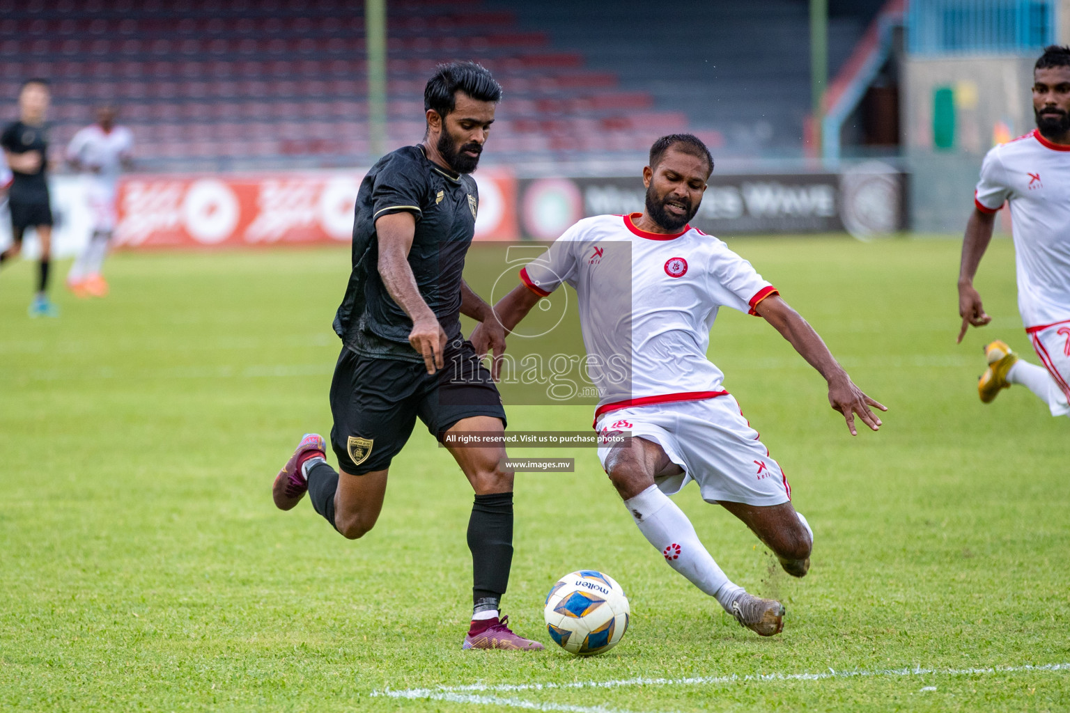 President's Cup 2023 Semi Final - Club eagles vs Buru sports, held in National Football Stadium, Male', Maldives Photos: Nausham/ Images.mv