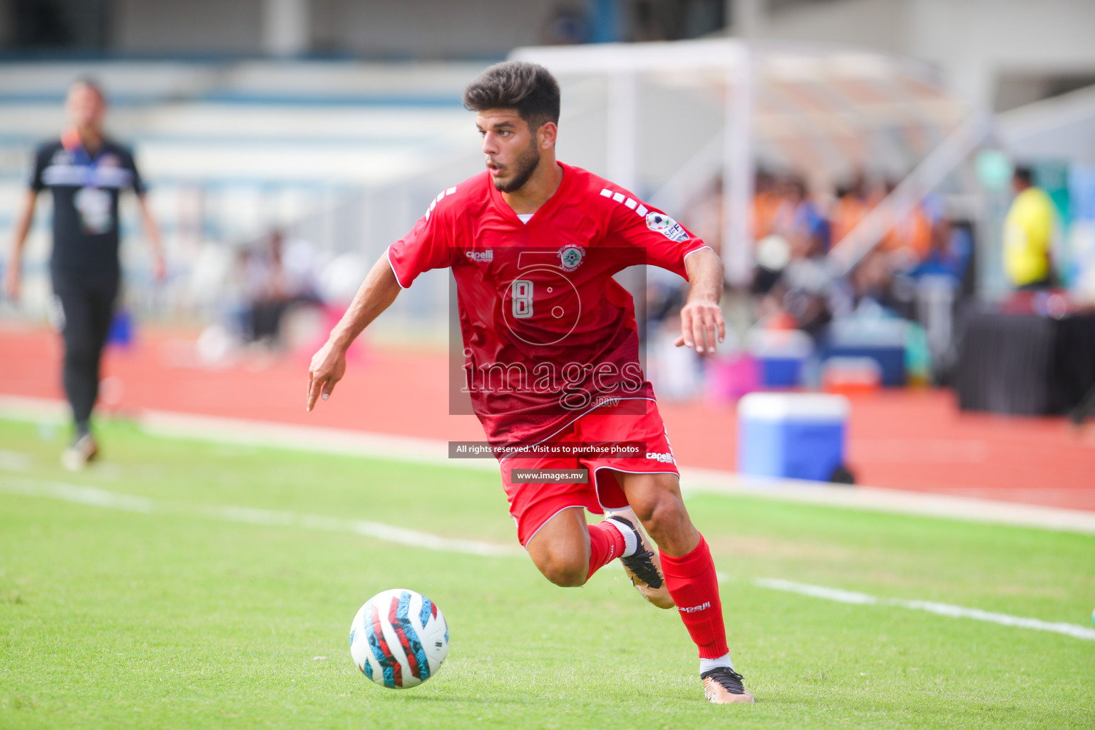 Lebanon vs Maldives in SAFF Championship 2023 held in Sree Kanteerava Stadium, Bengaluru, India, on Tuesday, 28th June 2023. Photos: Nausham Waheed, Hassan Simah / images.mv