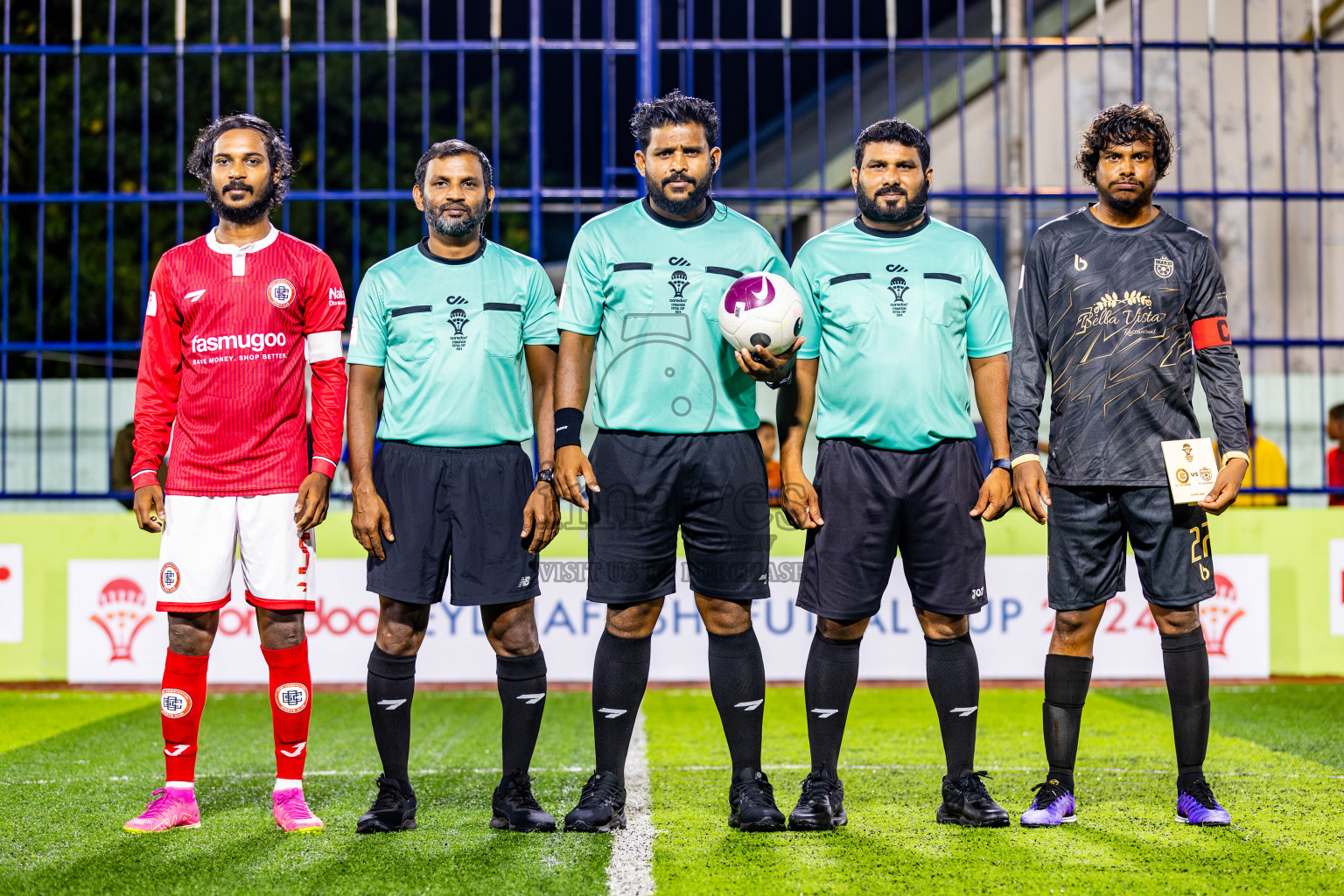 FC Suddenly vs CC Sports Club in Day 6 of Eydhafushi Futsal Cup 2024 was held on Saturday, 13th April 2024, in B Eydhafushi, Maldives Photos: Nausham Waheed / images.mv