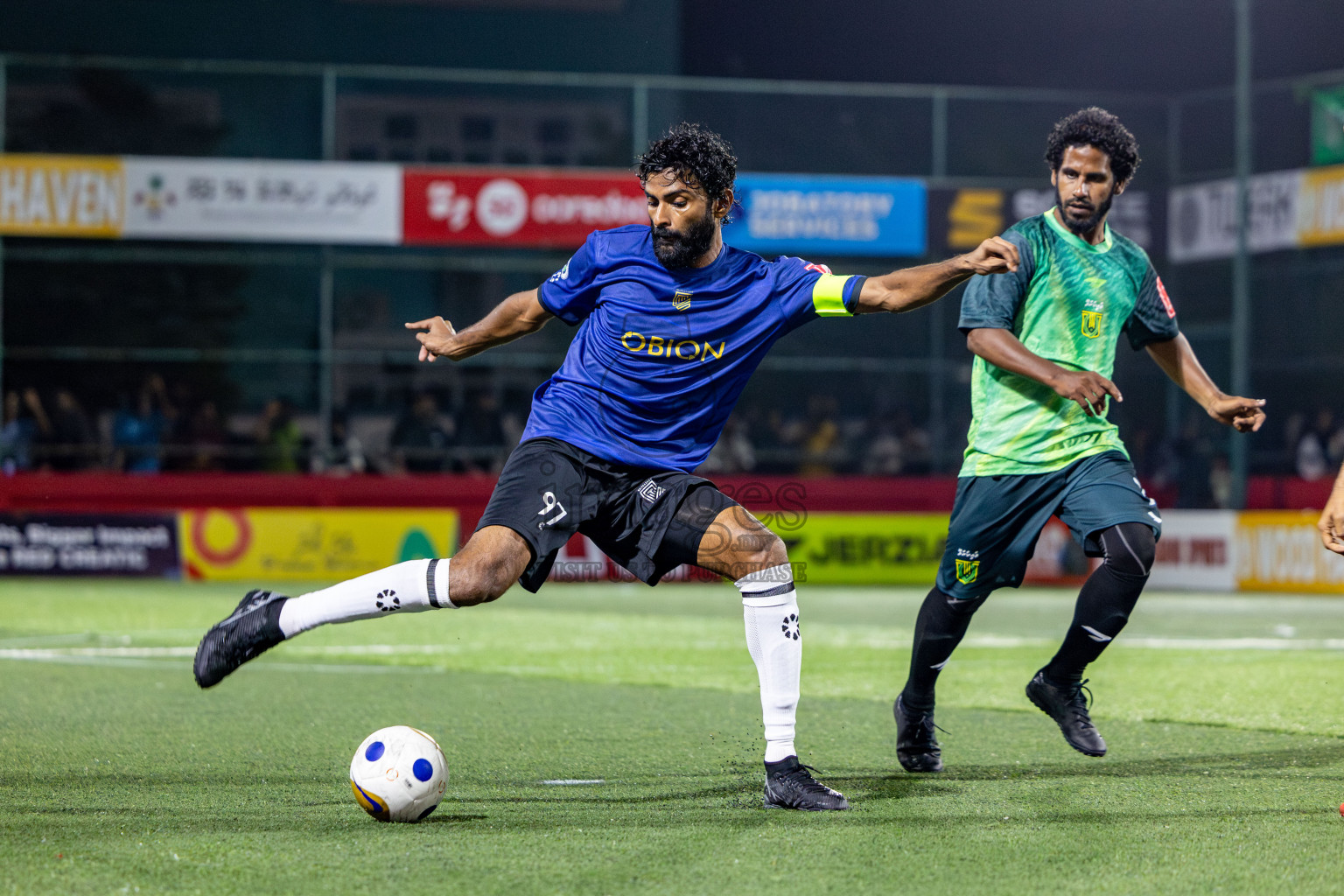 HDH. Vaikaradhoo vs HDH. Naivaadhoo in Day 1 of Golden Futsal Challenge 2025 on Sunday, 5th January 2025, in Hulhumale', Maldives Photos: Nausham Waheed / images.mv