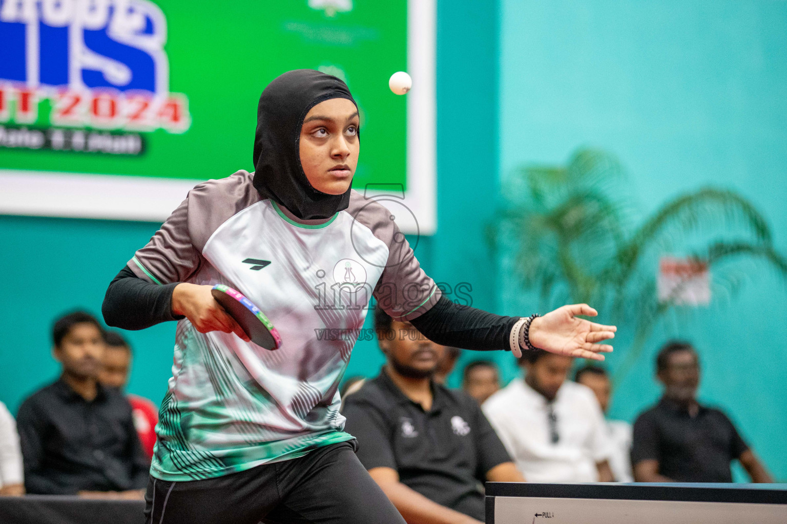 Senior Finals and Awarding ceremony of Interschool Table Tennis Tournament 2024 was held in Male' TT Hall, Male', Maldives on Saturday, 10th August 2024.
Photos: Ismail Thoriq / images.mv