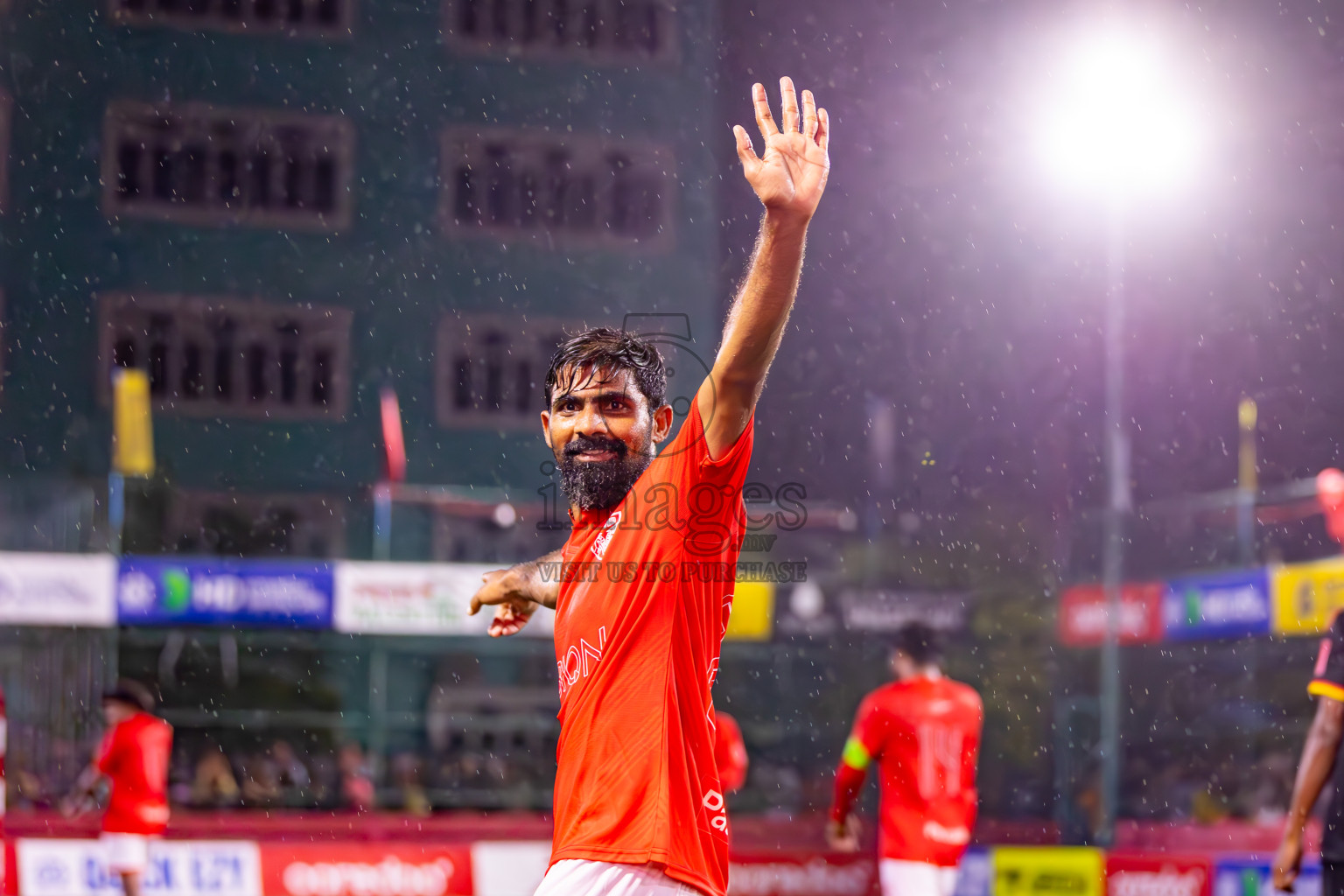 B Thulhaadhoo vs B Eydhafushi in Day 26 of Golden Futsal Challenge 2024 was held on Friday , 9th February 2024 in Hulhumale', Maldives
Photos: Hassan Simah / images.mv