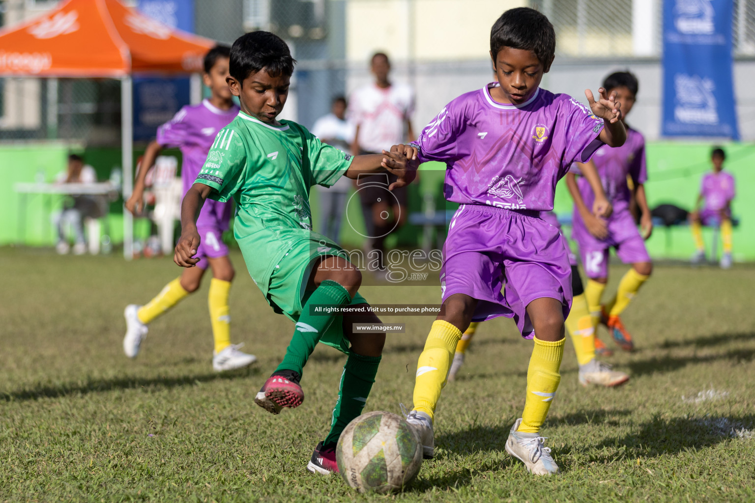 Day 4 of Nestle Kids Football Fiesta, held in Henveyru Football Stadium, Male', Maldives on Saturday, 14th October 2023
Photos: Mohamed Mahfooz Moosa, Hassan Simah / images.mv