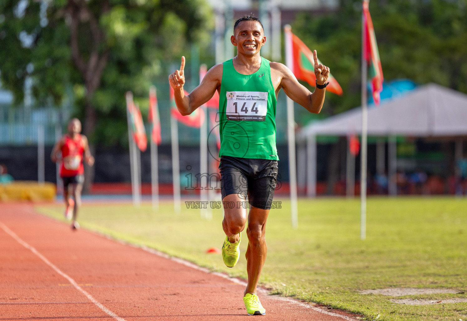 Day 3 of 33rd National Athletics Championship was held in Ekuveni Track at Male', Maldives on Saturday, 7th September 2024. Photos: Suaadh Abdul Sattar / images.mv