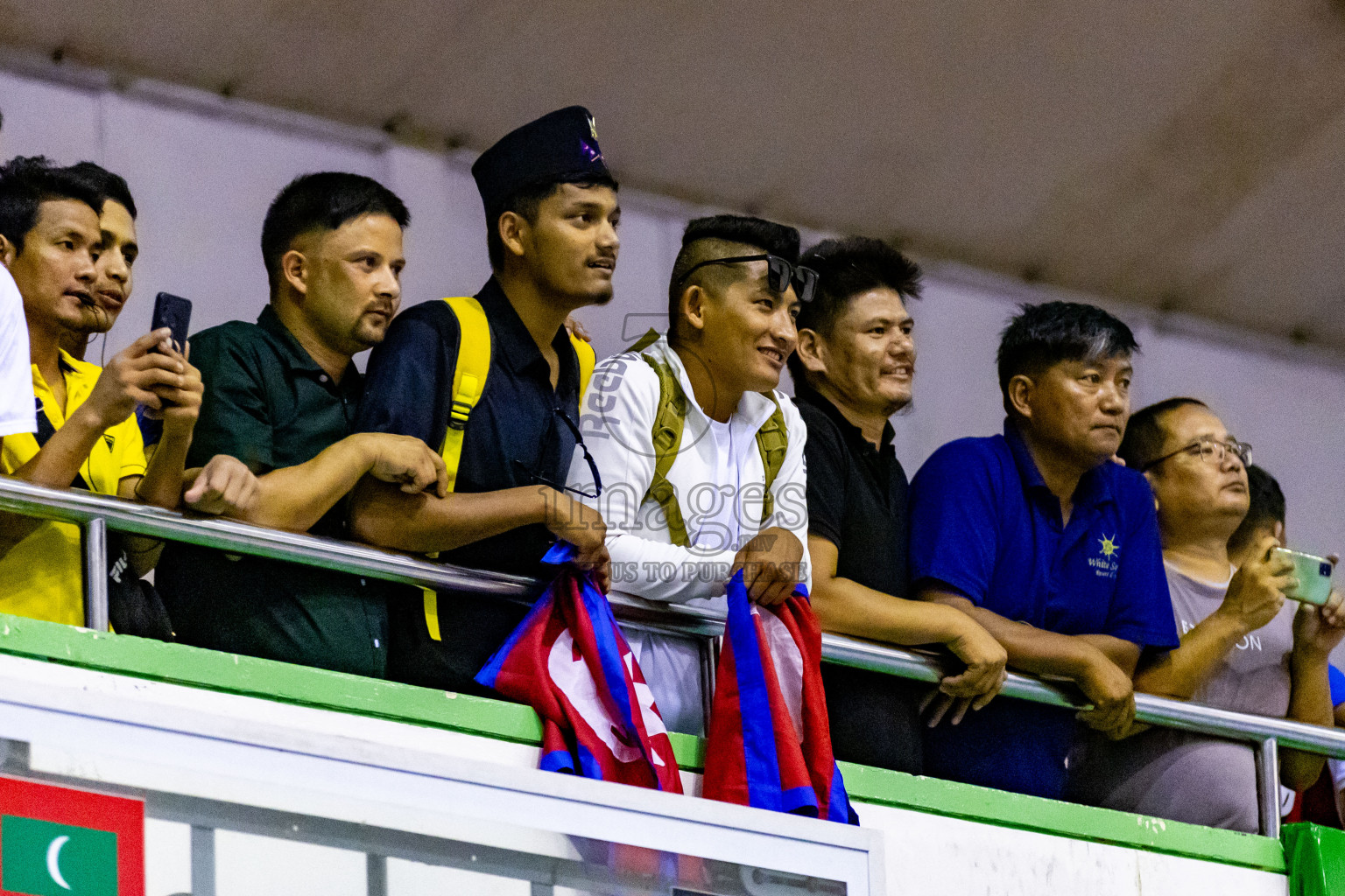 Nepal vs Kyrgyzstan in Day 2 of CAVA U20 Woman's Volleyball Championship 2024 was held in Social Center, Male', Maldives on 19th July 2024. Photos: Nausham Waheed / images.mv