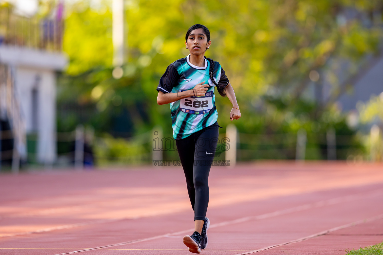 Day 6 of MWSC Interschool Athletics Championships 2024 held in Hulhumale Running Track, Hulhumale, Maldives on Thursday, 14th November 2024. Photos by: Nausham Waheed / Images.mv