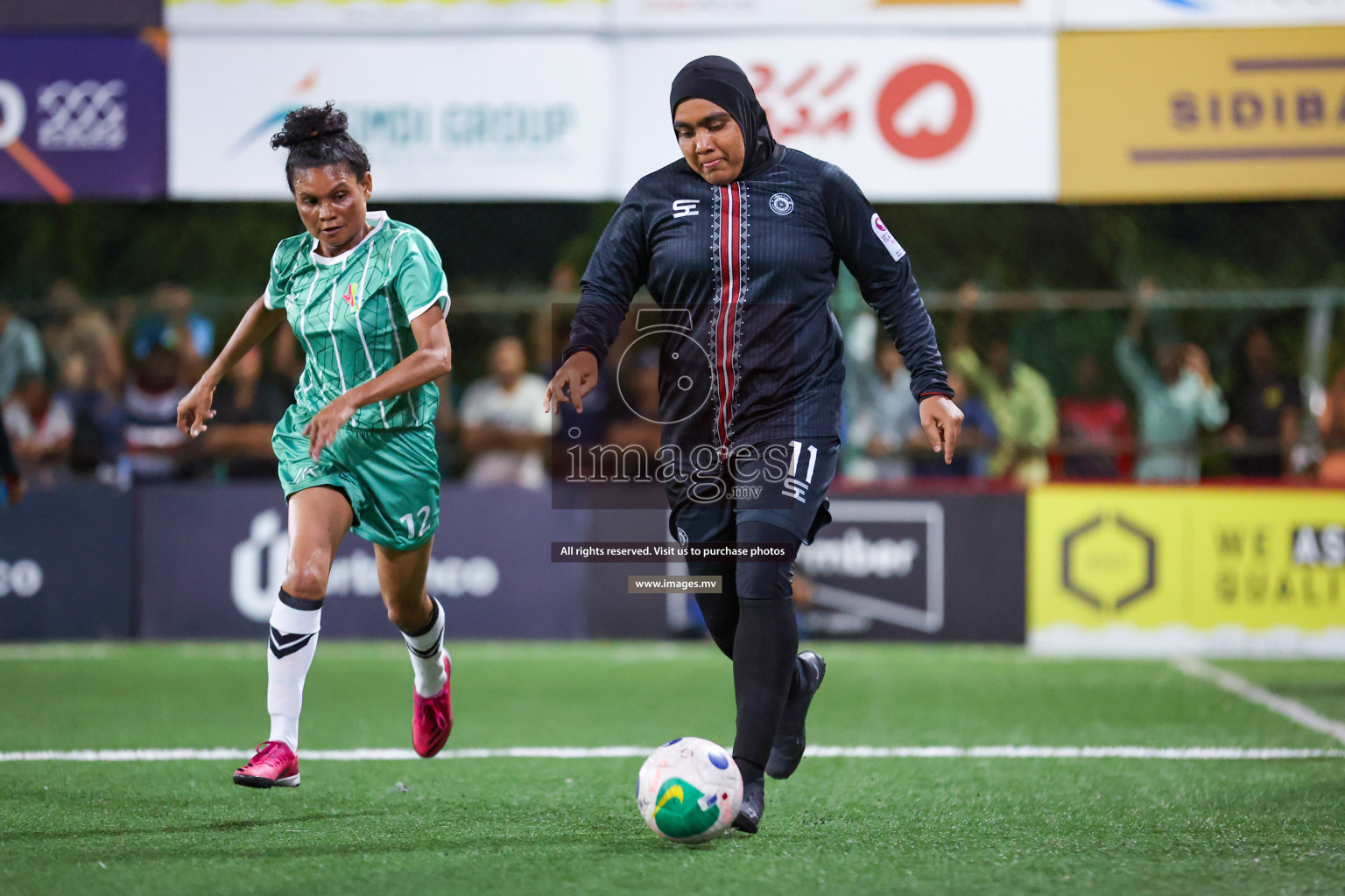 Prison Club vs Club MYS in 18/30 Futsal Fiesta Classic 2023 held in Hulhumale, Maldives, on Friday, 21st July 2023 Photos: Nausham Waheed / images.mv