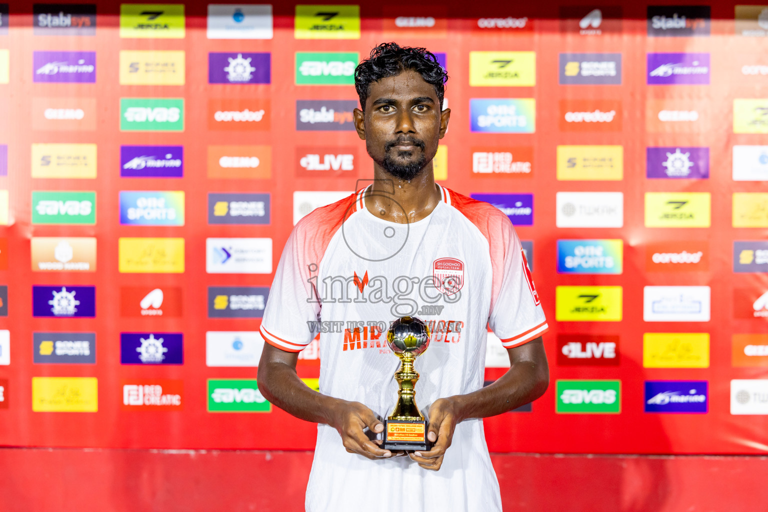 Sh Narudhoo vs Sh Goidhoo in Day 11 of Golden Futsal Challenge 2025 was held on Wednesday, 15th January 2025, in Hulhumale', Maldives Photos: Nausham Waheed / images.mv