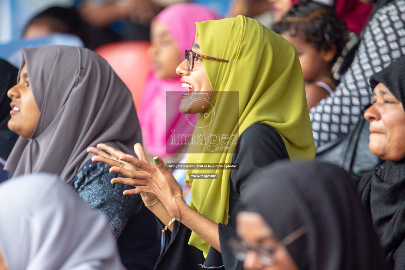 Hiriya School vs LH.EDU.CENTRE in MAMEN Inter School Football Tournament 2019 (U13) in Male, Maldives on 19th April 2019 Photos: Hassan Simah/images.mv