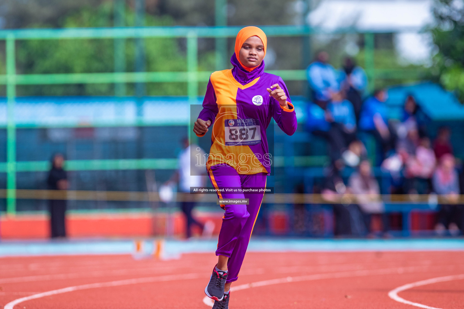 Day 2 of Inter-School Athletics Championship held in Male', Maldives on 24th May 2022. Photos by: Nausham Waheed / images.mv