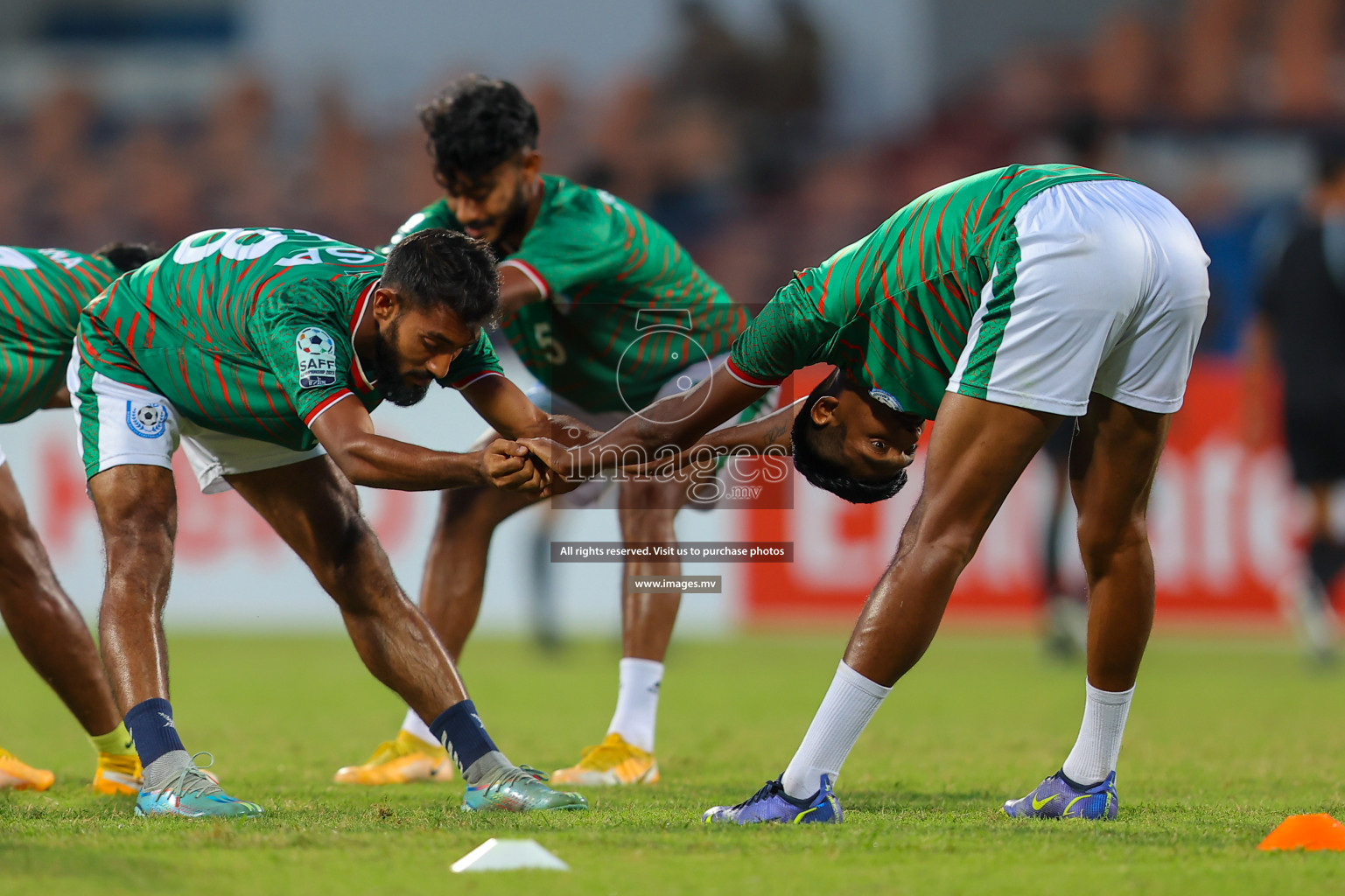 hutan vs Bangladesh in SAFF Championship 2023 held in Sree Kanteerava Stadium, Bengaluru, India, on Tuesday, 28th June 2023. Photos: Nausham Waheedh/ images.mv