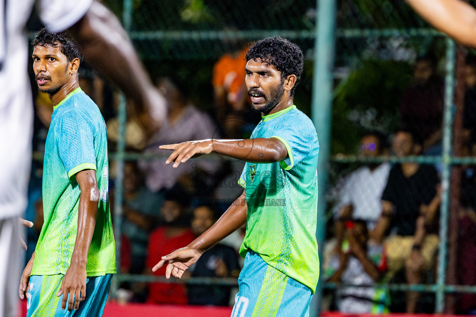 Silver Sands vs Club WAMCO in Day 14 of Office League 2025 was held on Tuesday, 29th April 2025 in Hulhumale', Maldives. Photos: Nausham Waheed / images.mv