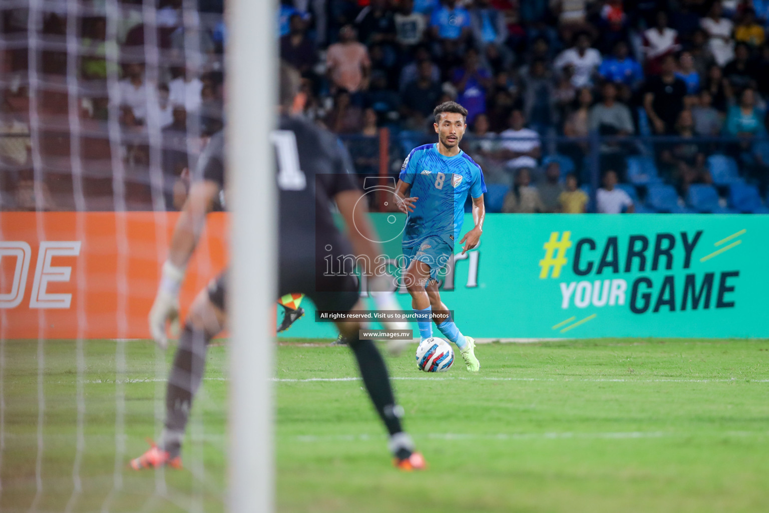 Lebanon vs India in the Semi-final of SAFF Championship 2023 held in Sree Kanteerava Stadium, Bengaluru, India, on Saturday, 1st July 2023. Photos: Hassan Simah / images.mv