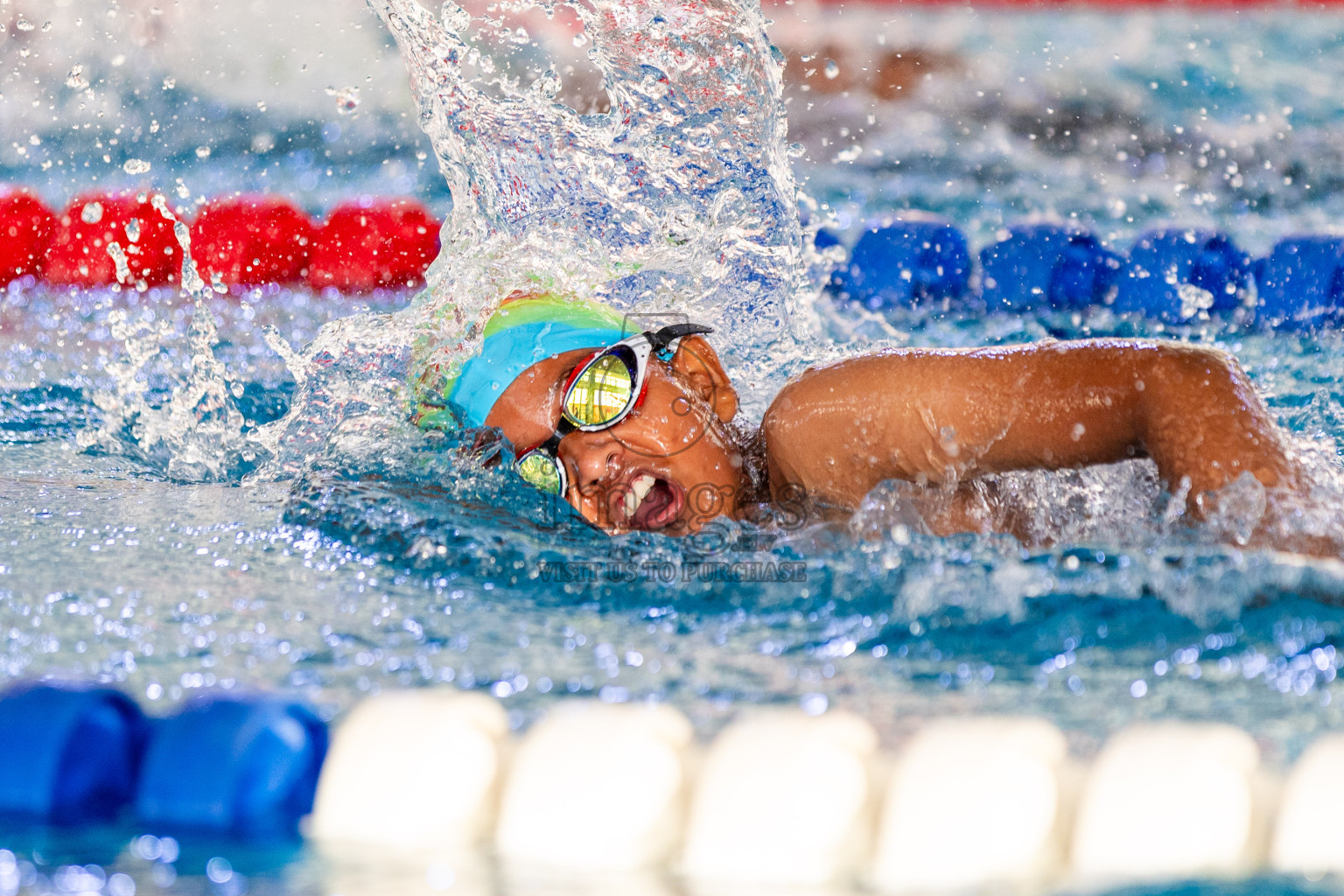 Day 6 of 4th National Kids Swimming Festival 2023 on 6th December 2023, held in Hulhumale', Maldives Photos: Nausham Waheed / Images.mv