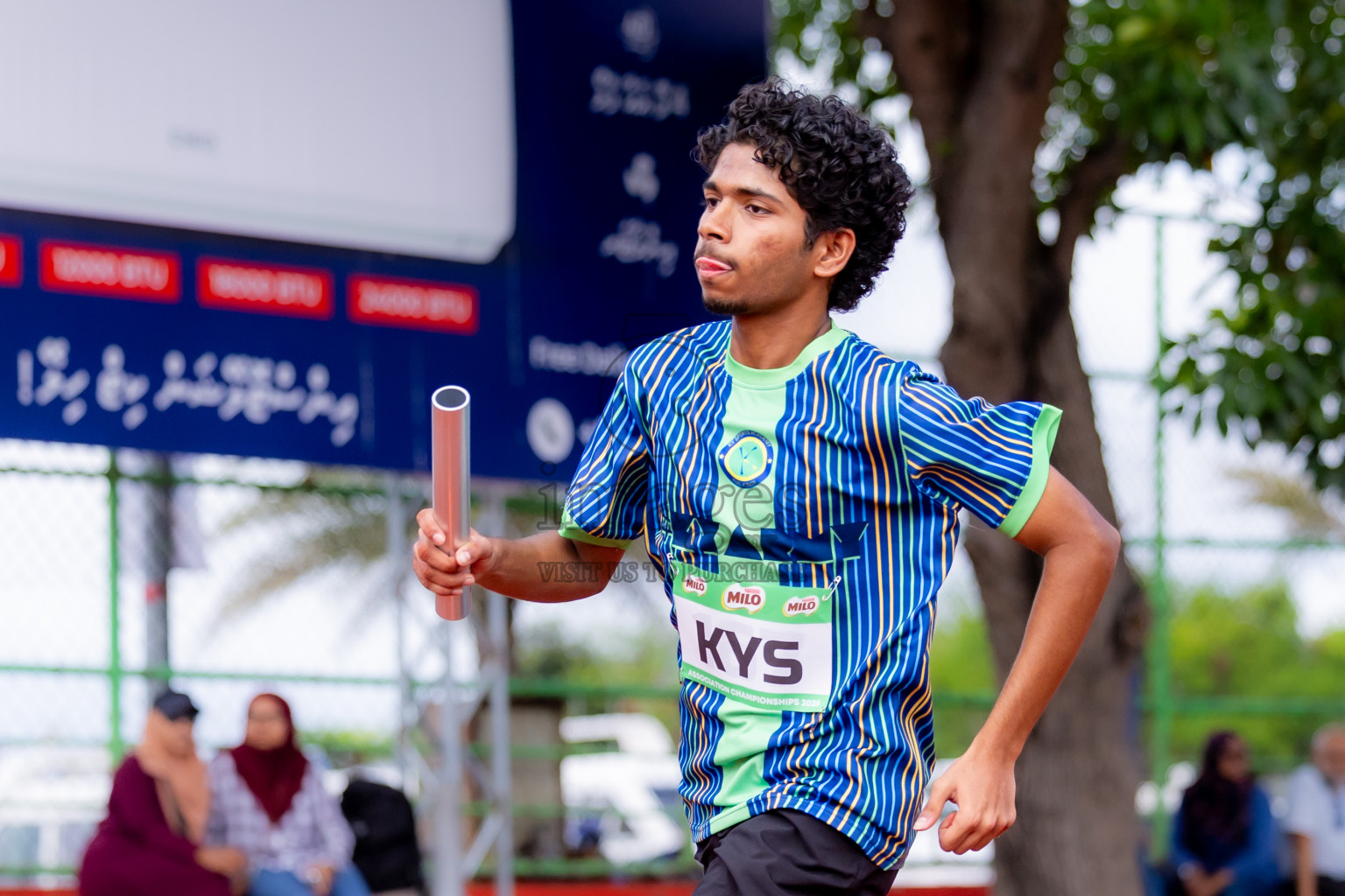 Day 3 of 12th Milo Association Championships was held in Ekuveni Track at Male', Maldives on Saturday, 26th April 2025. Photos: Nausham Waheed  / images.mv