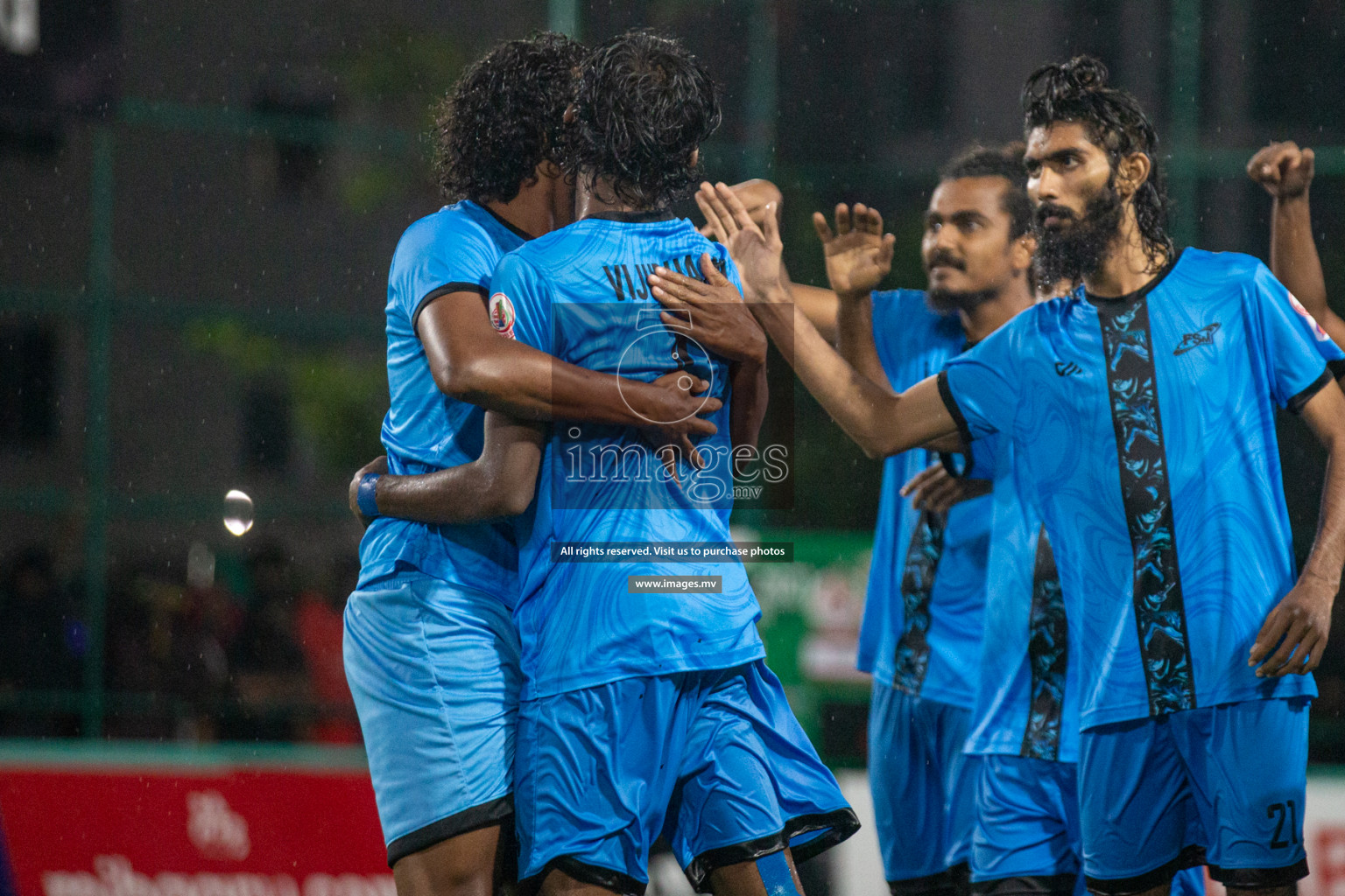 Team FSM vs Club HDC in the Quarter Finals of Club Maldives 2021 held at Hulhumale;, on 12th December 2021 Photos: Nasam / images.mv