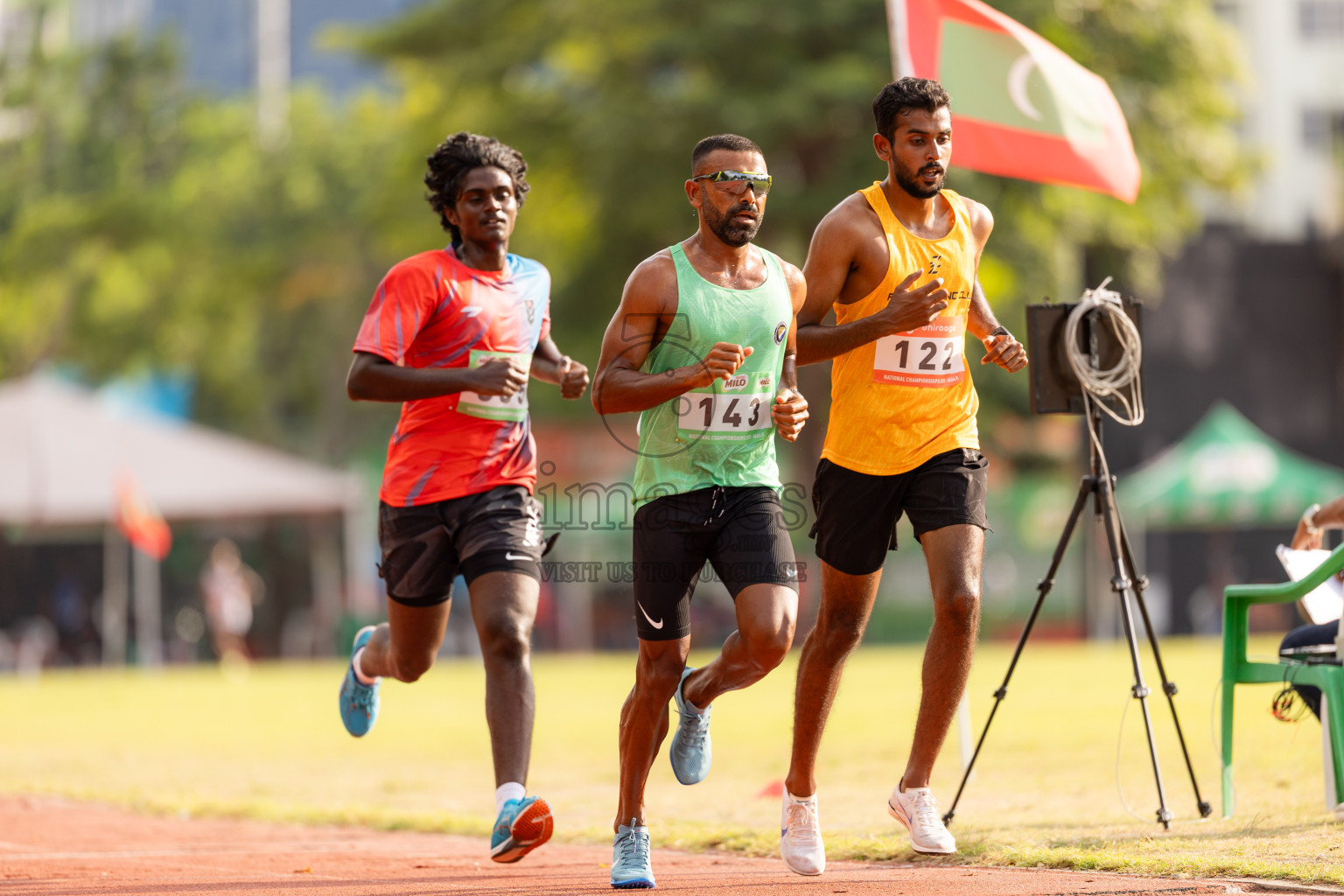 Day 1 of National Athletics Championship 2025 was held at Ekuveni Running Ground in Male', Maldives on Thursday, 14th August 2025. Photos: Hasni / images.mv