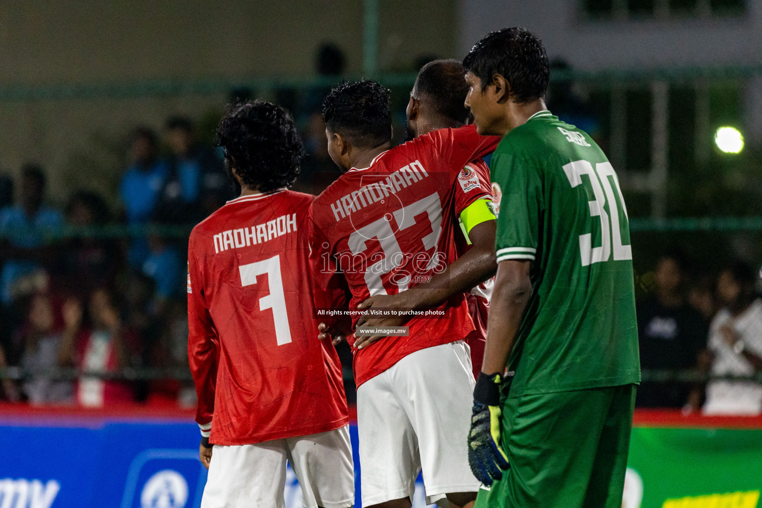 Team MCC vs Maldivian in Club Maldives Cup 2022 was held in Hulhumale', Maldives on Thursday, 13th October 2022. Photos: Ismail Thoriq/ images.mv