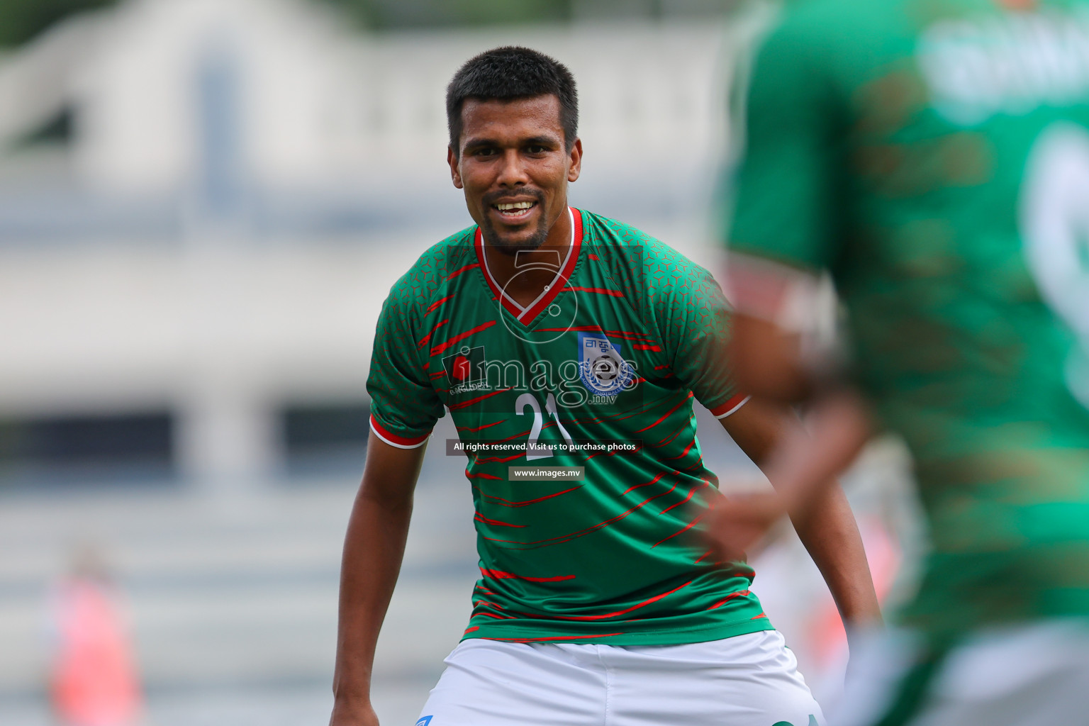 Kuwait vs Bangladesh in the Semi-final of SAFF Championship 2023 held in Sree Kanteerava Stadium, Bengaluru, India, on Saturday, 1st July 2023. Photos: Nausham Waheed, Hassan Simah / images.mv