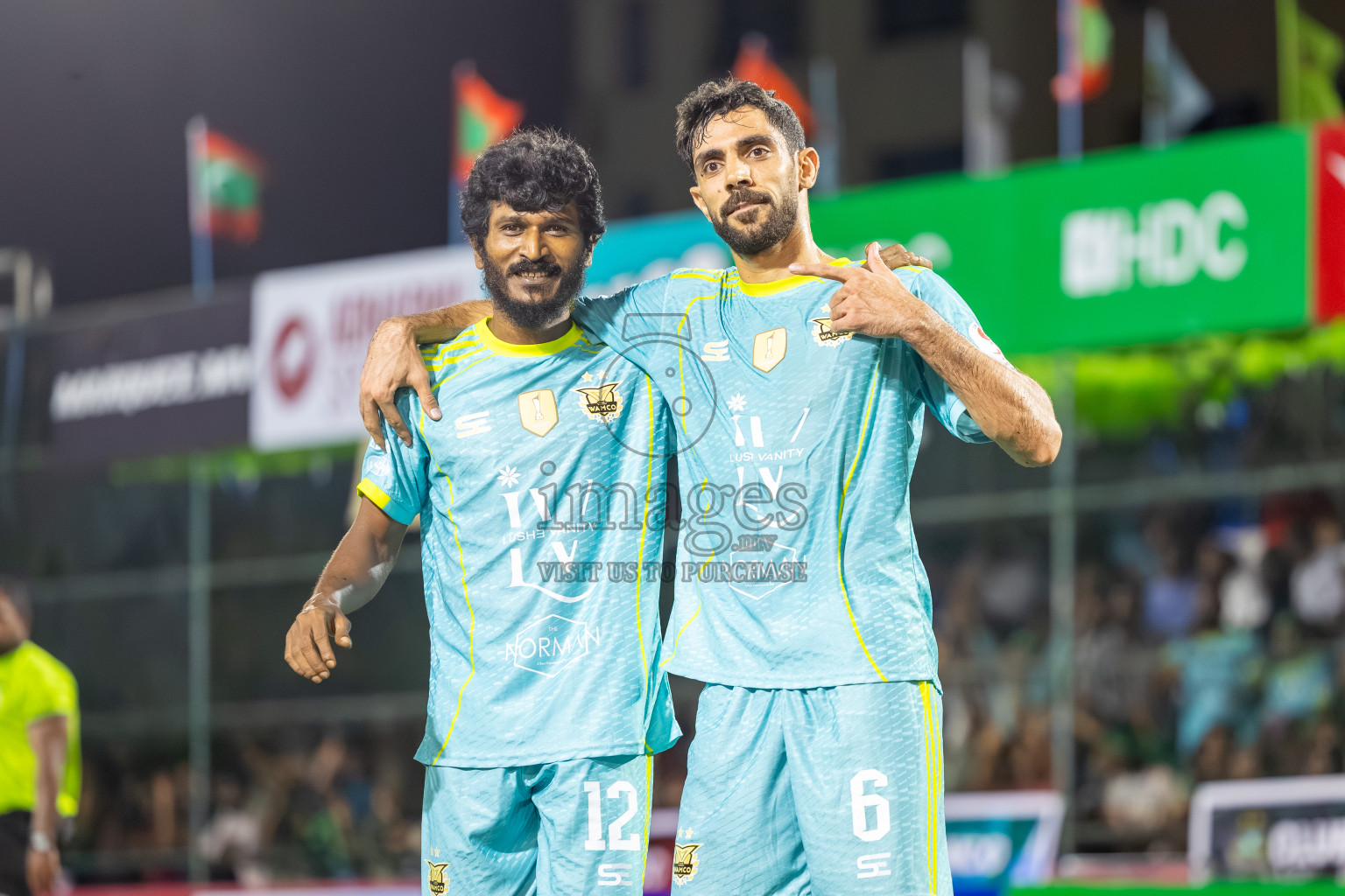 STO RC vs Club WAMCO in Day 14 of Club Maldives Cup 2025 was held in Rehendhi Futsal Ground, Hulhumale', Maldives on Tuesday, 14th October 2025. Photos: Mohamed Mahfooz Moosa / images.mv
