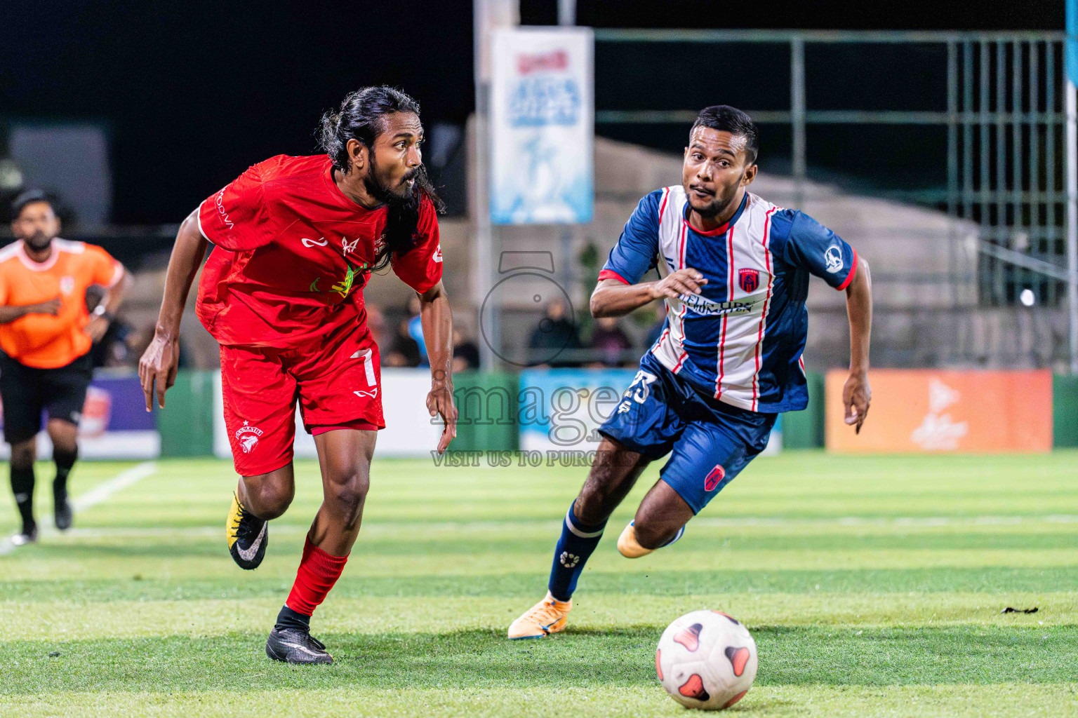 Kanmathi FC VS Maahinne United in Day 4 - Fonadhoo Youth Futsal Challenge 2025 held in Fonadhoo Futsal Stadium, L. Fonadhoo, Maldives on Wednesday, 29th October 2025 Photos: Arif Rasheed / images.mv