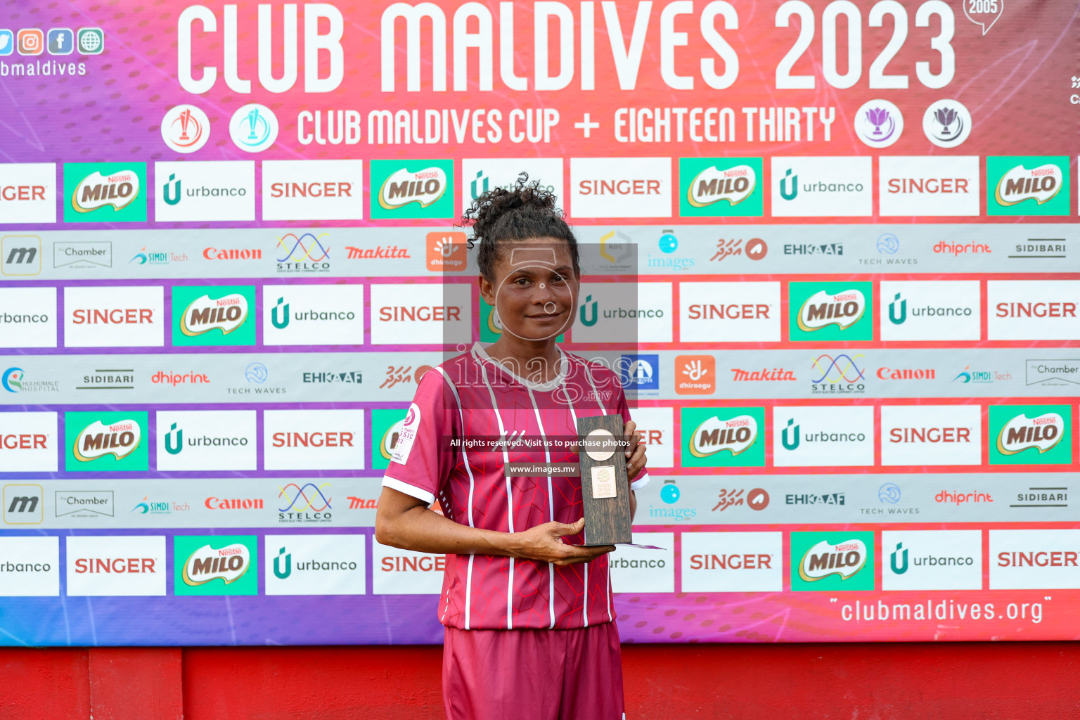 MIRA SC vs Club MYS in 18/30 Futsal Fiesta Classic 2023 held in Hulhumale, Maldives, on Tuesday, 18th July 2023 Photos: Nausham Waheed / images.mv